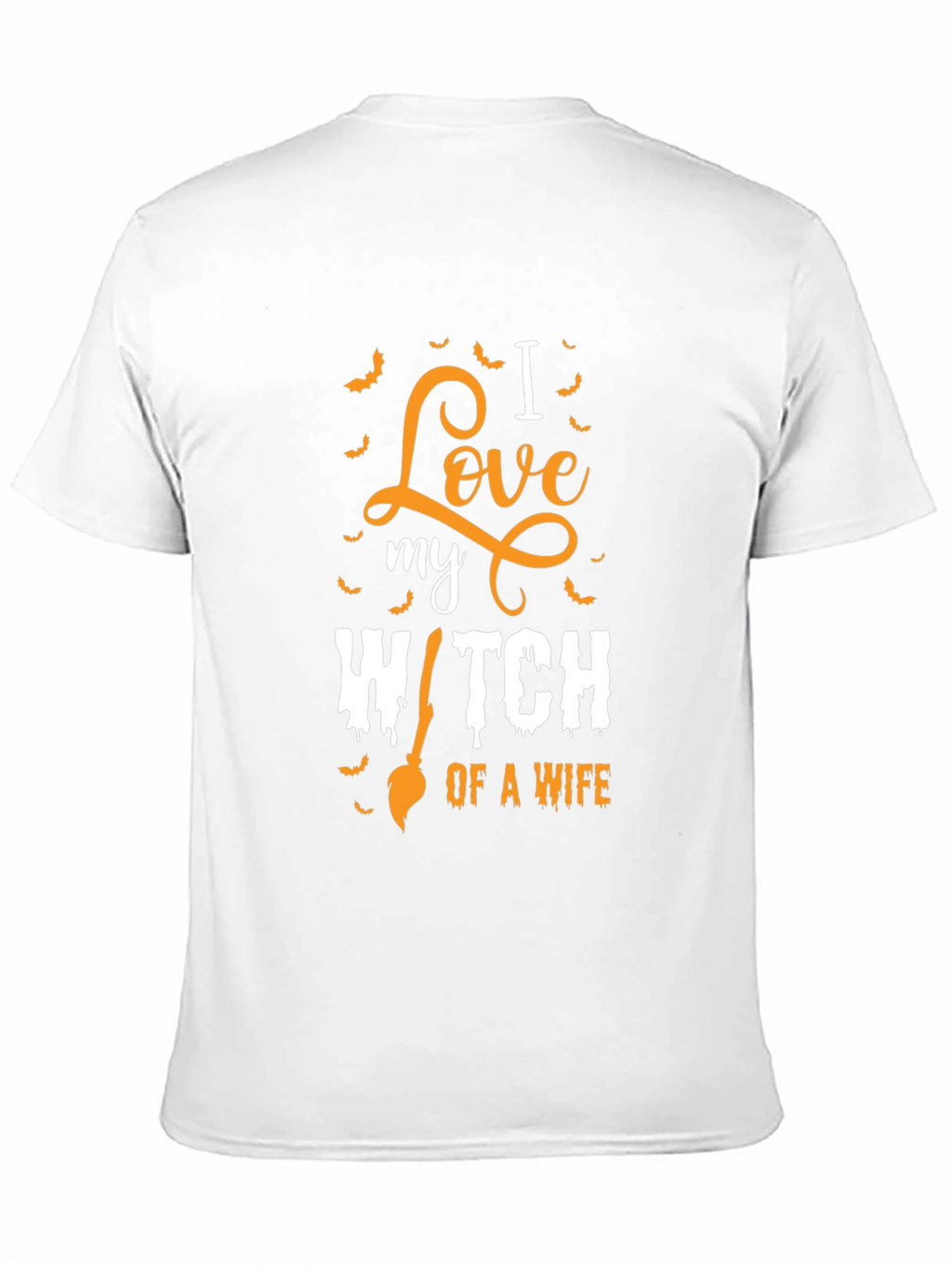 I Love My Witch Wife Halloween T-Shirt
