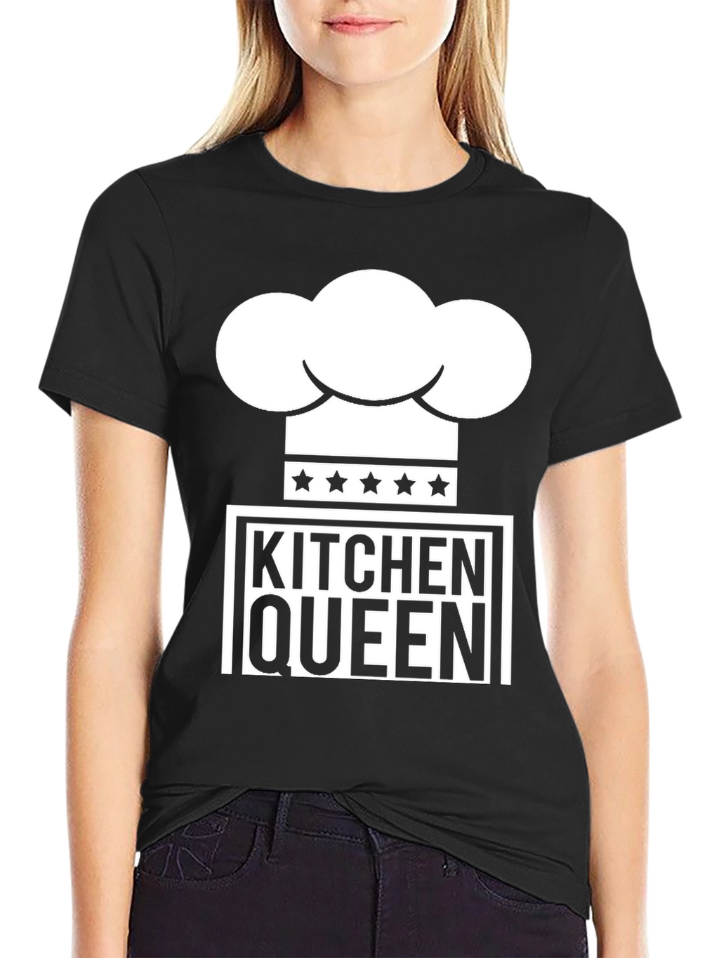 Kitchen Queen T-Shirt Chef Hat