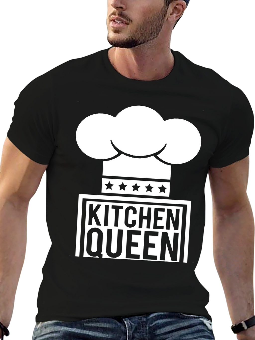 Kitchen Queen T-Shirt Chef Hat