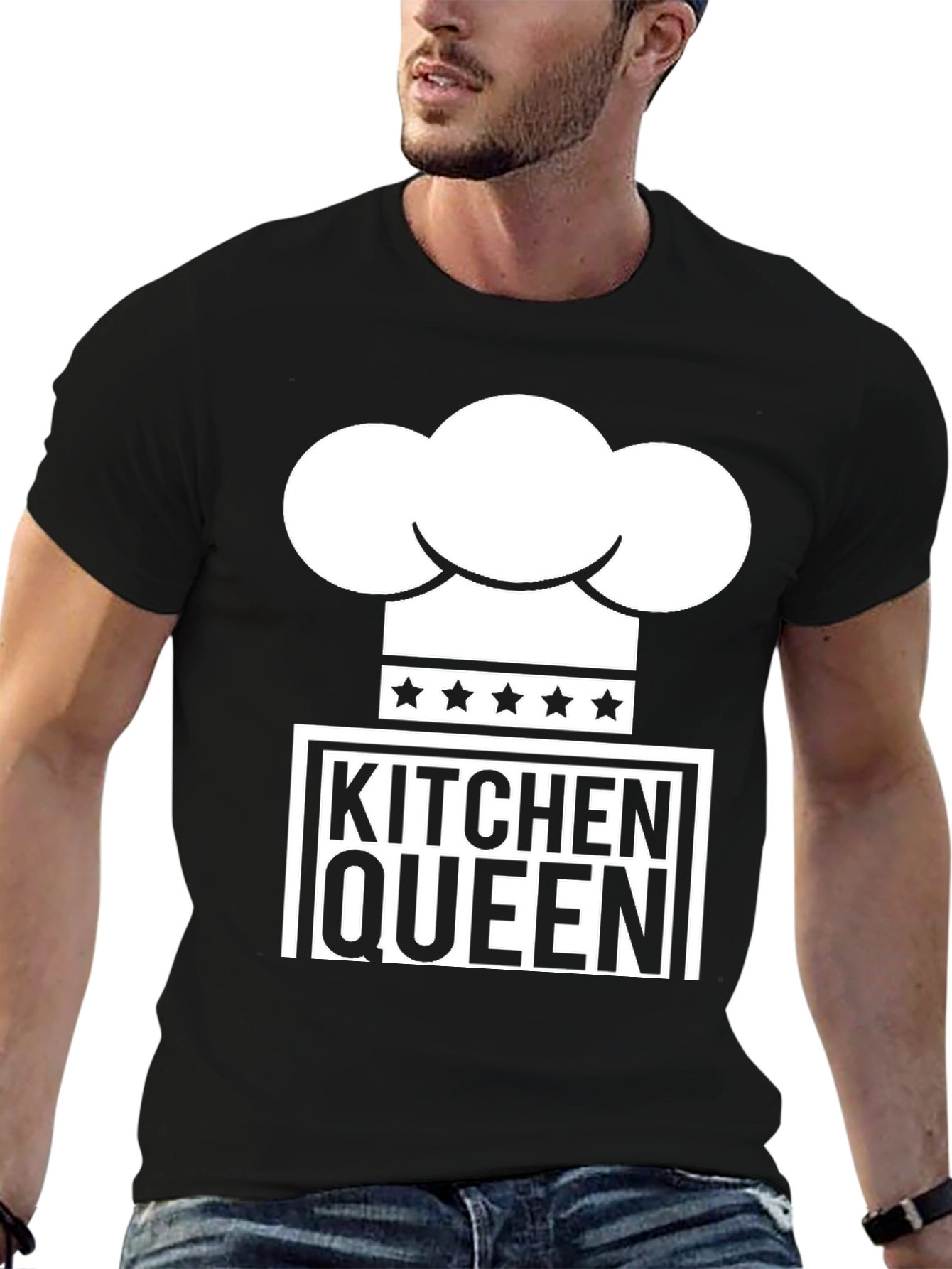 Kitchen Queen T-Shirt Chef Hat