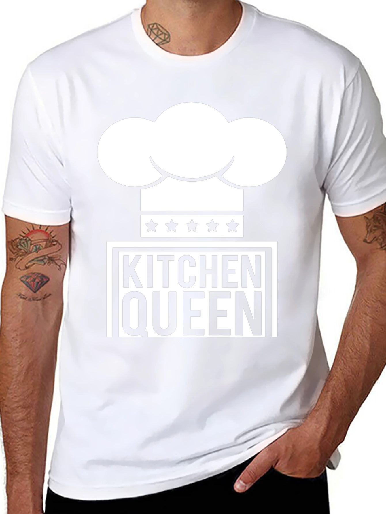 Kitchen Queen T-Shirt Chef Hat