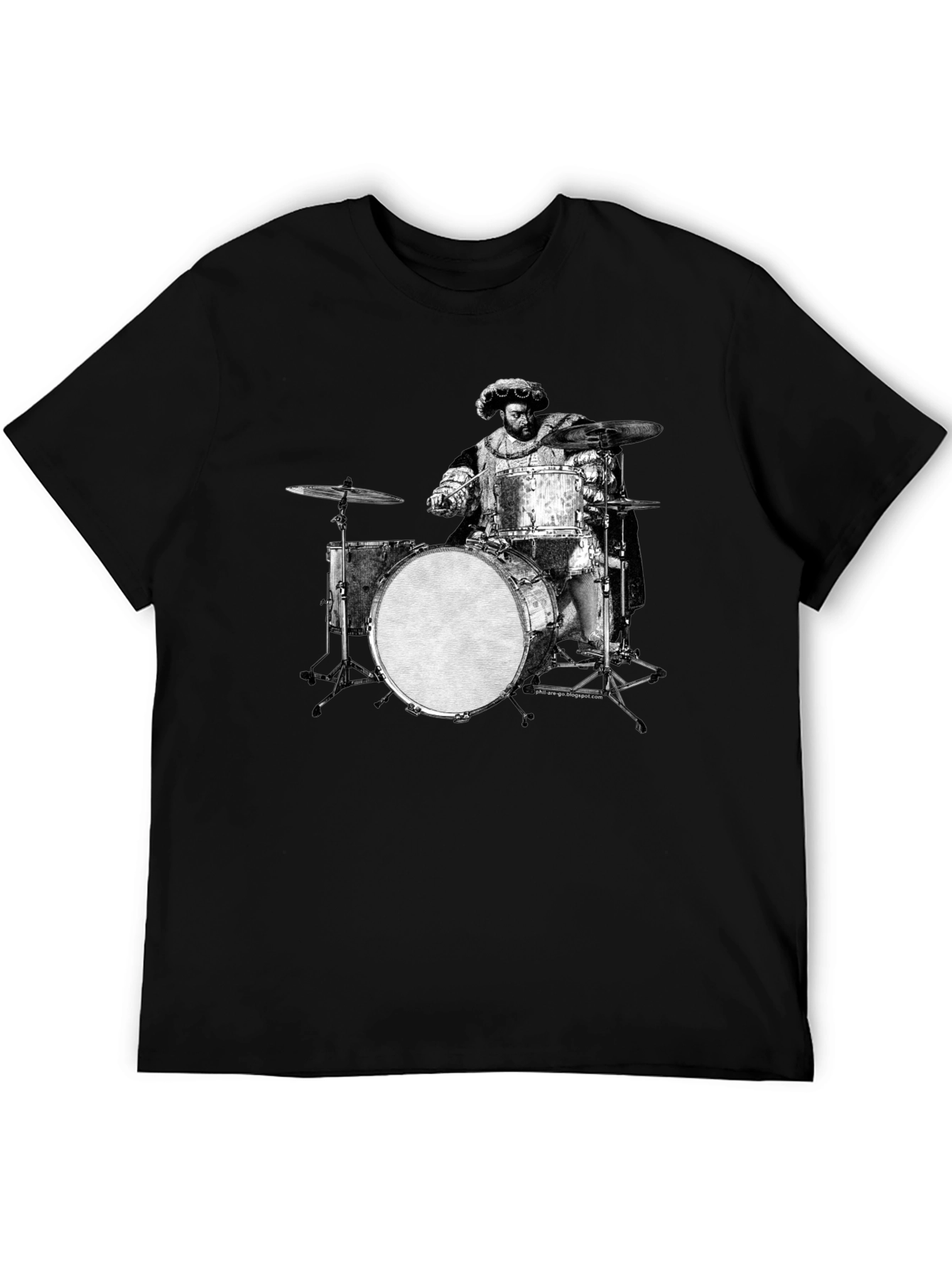 Drummer T-Shirt: Renaissance Style