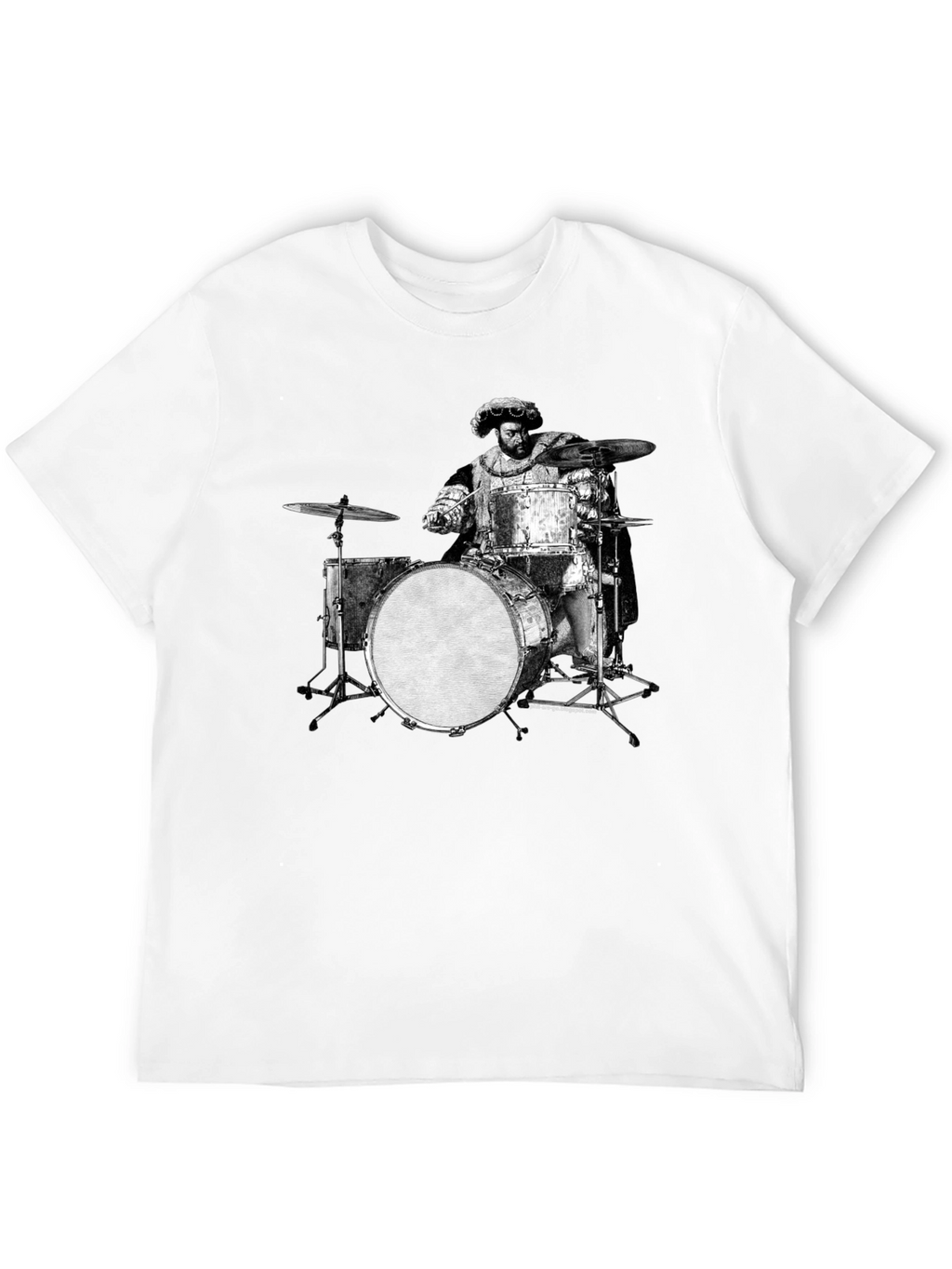 Drummer T-Shirt: Renaissance Style