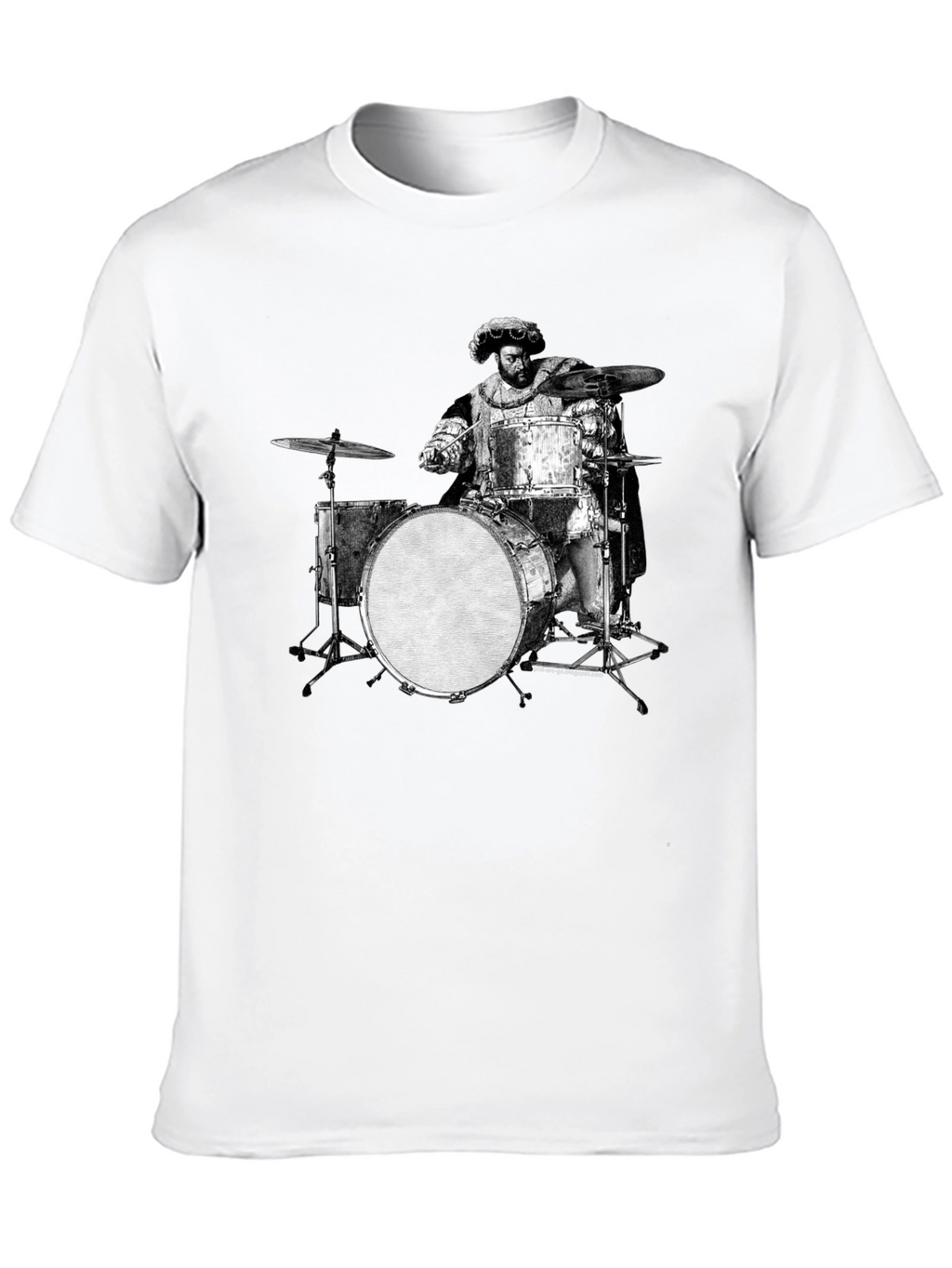 Drummer T-Shirt: Renaissance Style