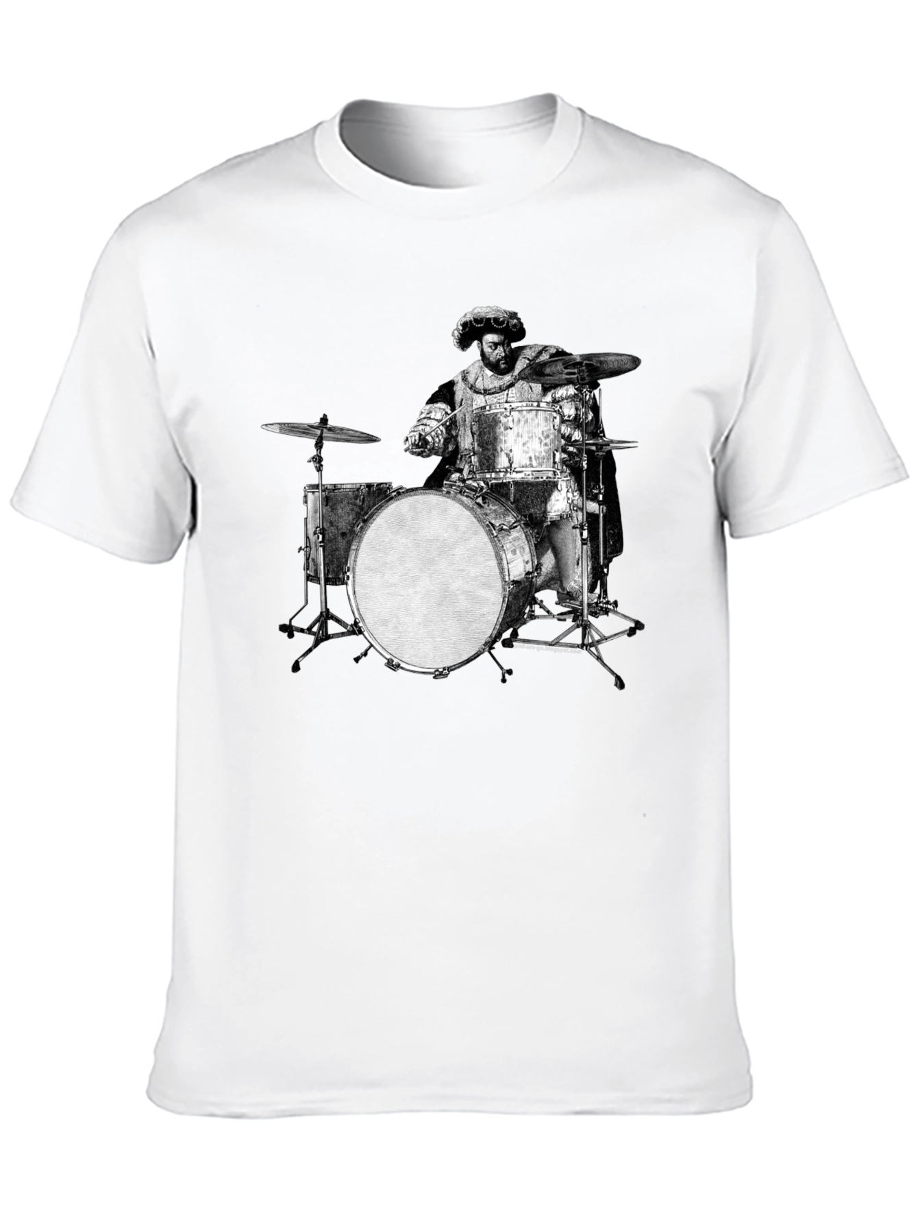 Drummer T-Shirt: Renaissance Style