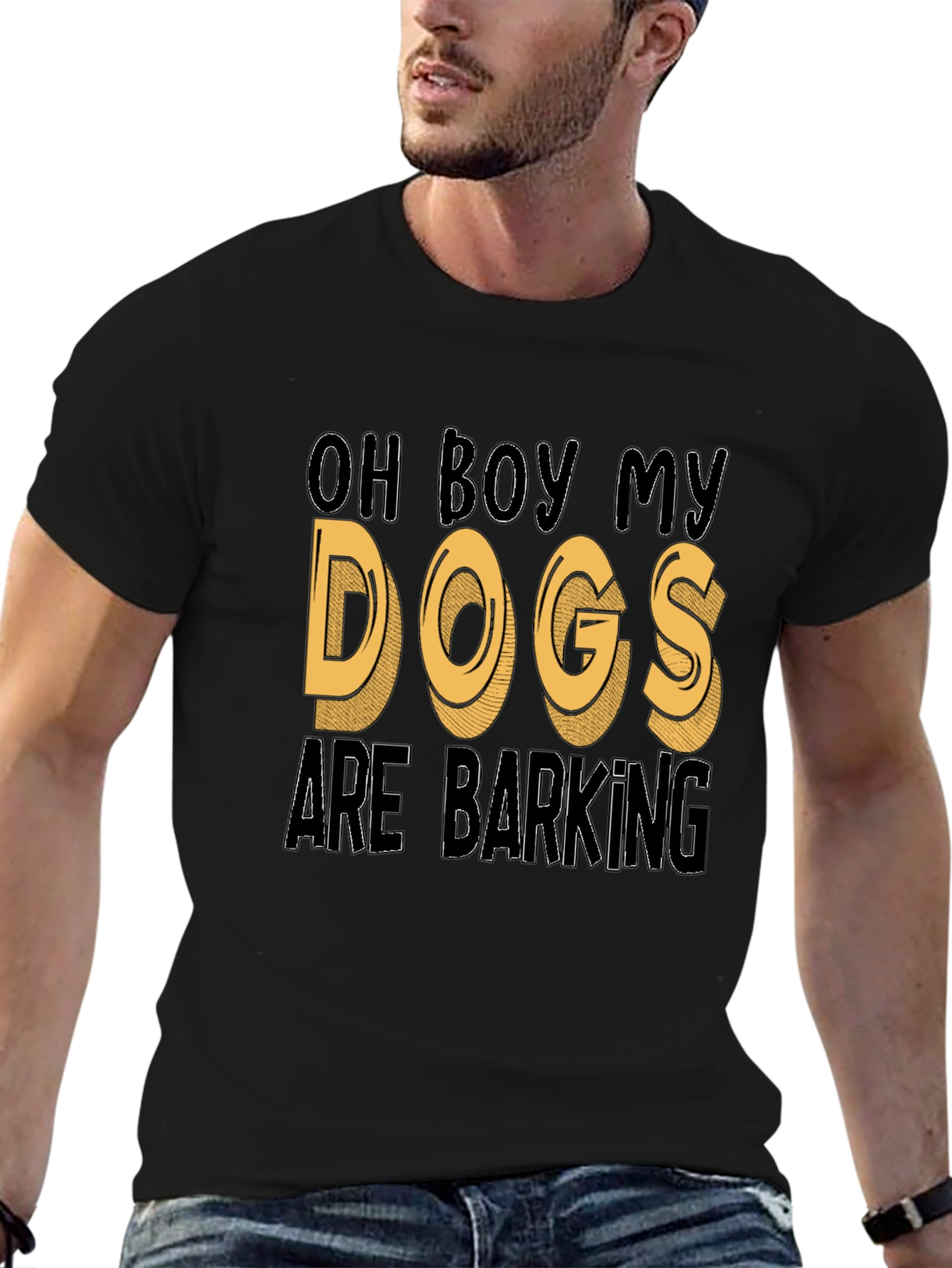 Oh Boy My Dogs Are Barking Funny T-Shirt