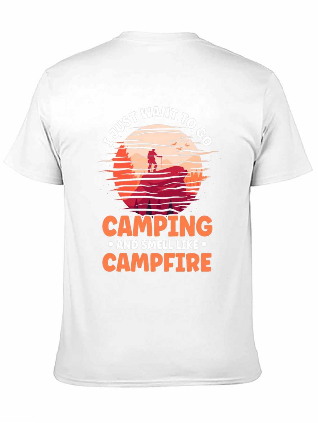 Camping Campfire Graphic Tee