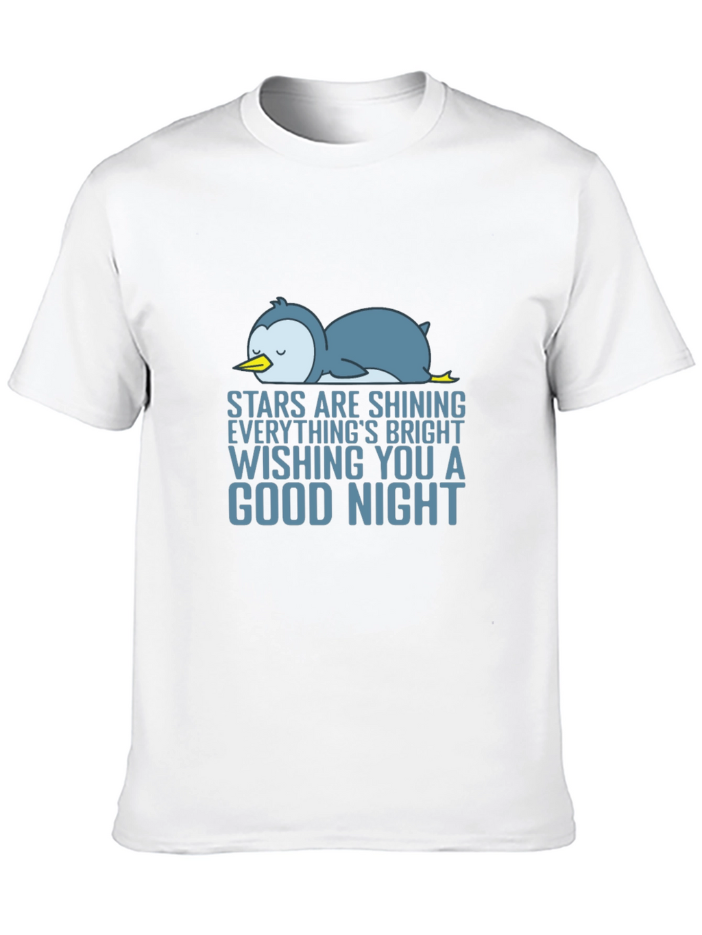 Penguin Good Night Graphic T-Shirt