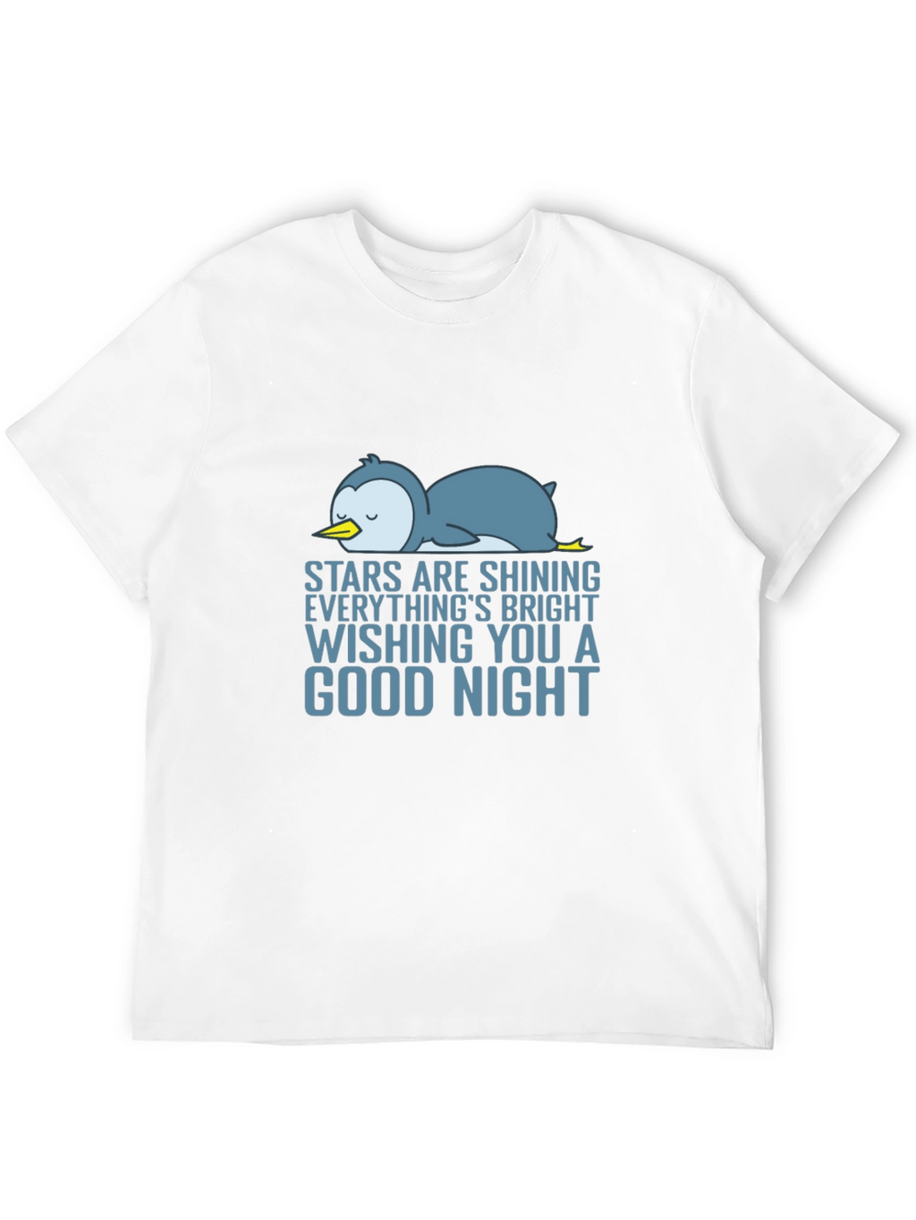 Penguin Good Night Graphic T-Shirt