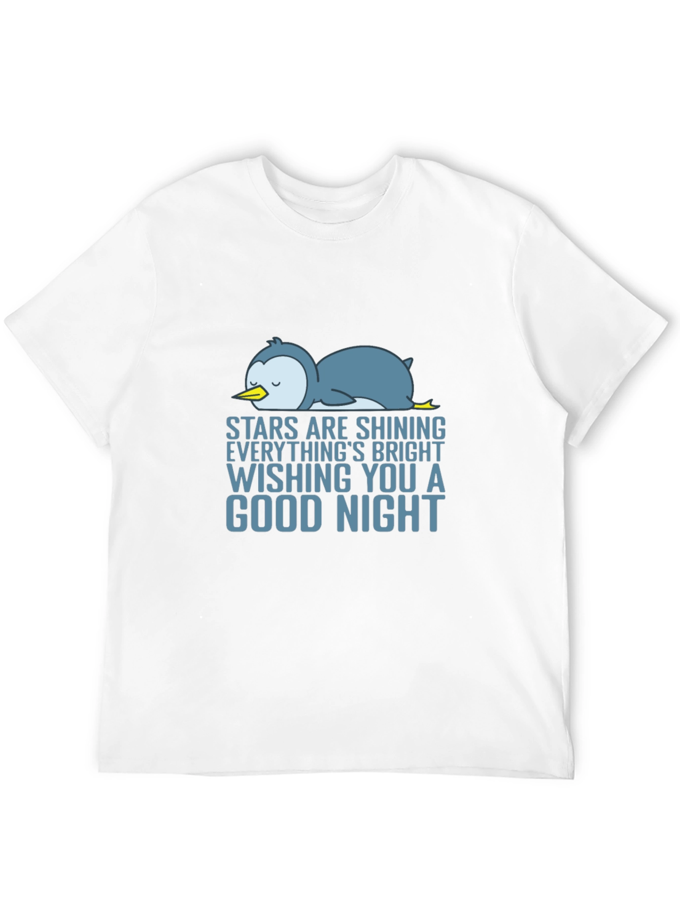 Penguin Good Night Graphic T-Shirt