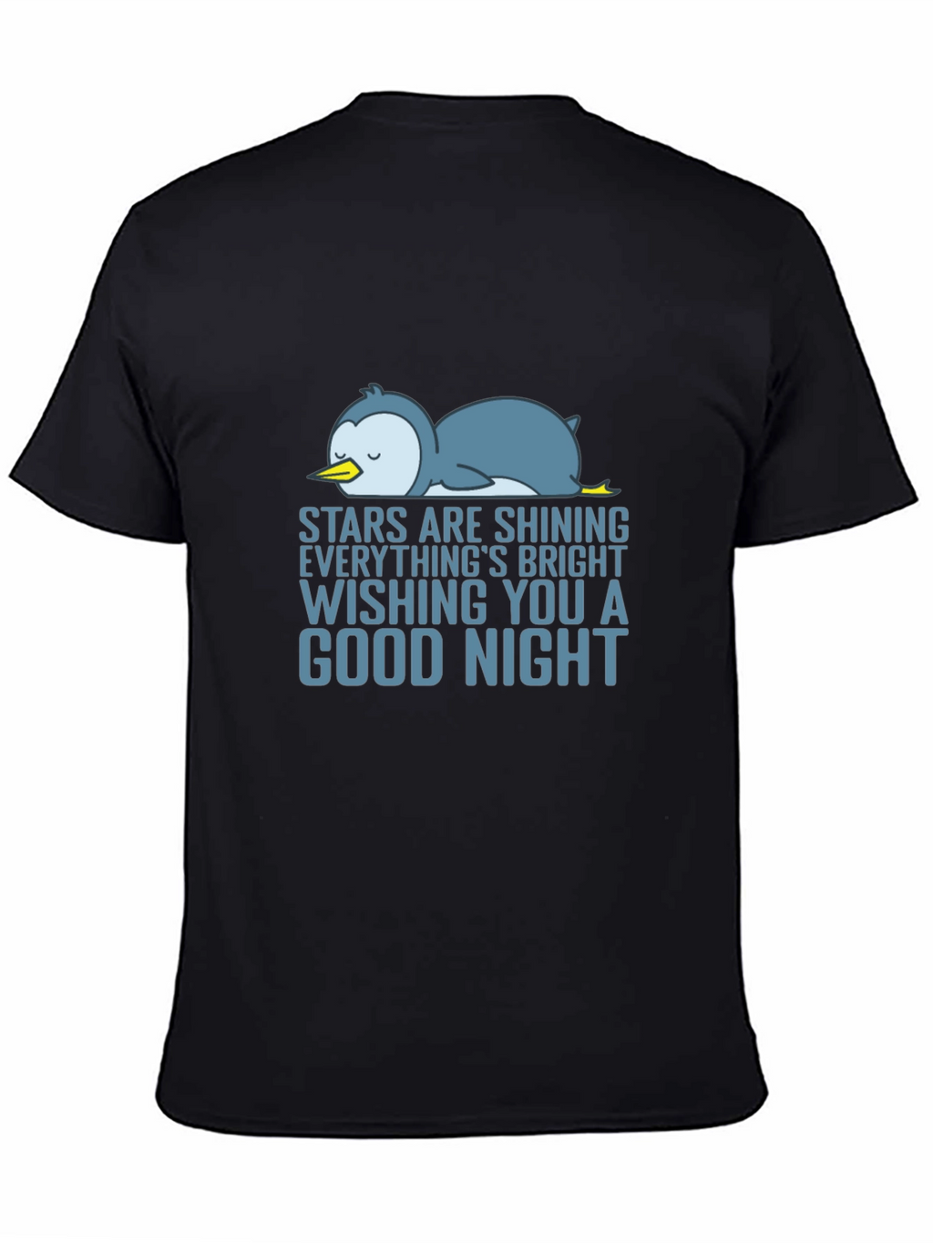 Penguin Good Night Graphic T-Shirt