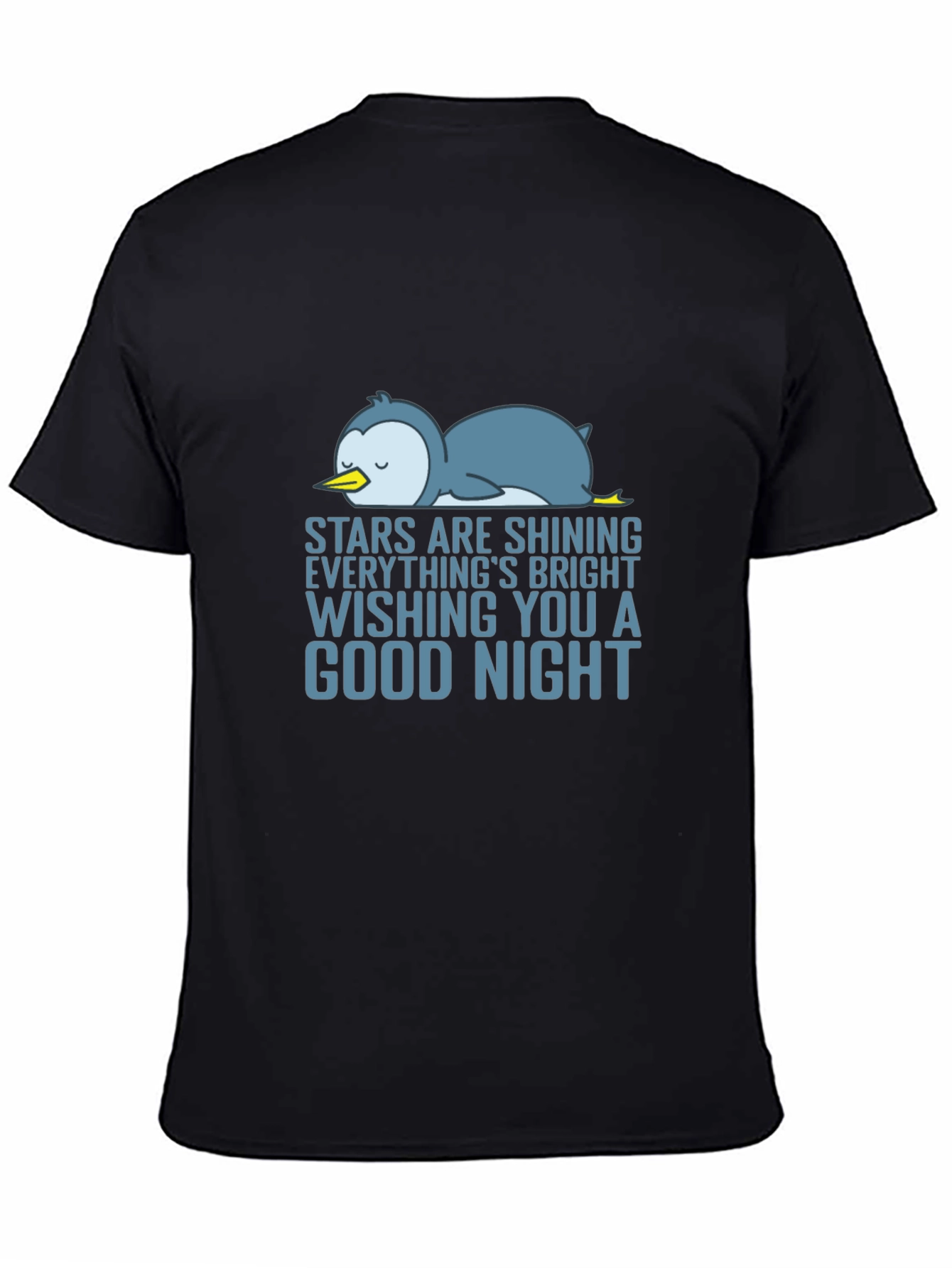 Penguin Good Night Graphic T-Shirt