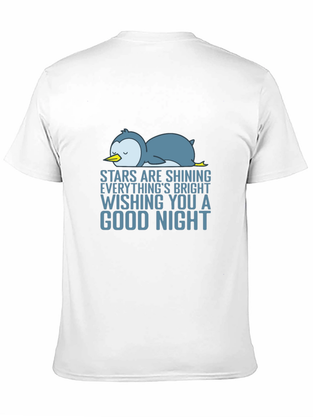 Penguin Good Night Graphic T-Shirt