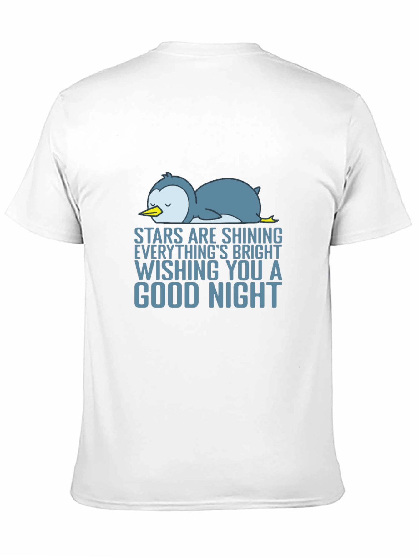 Penguin Good Night Graphic T-Shirt
