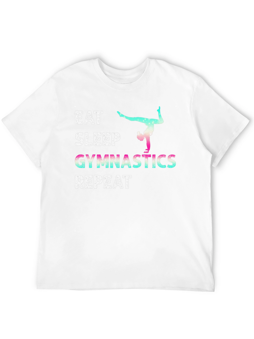 Eat Sleep Gymnastics Repeat T-Shirt