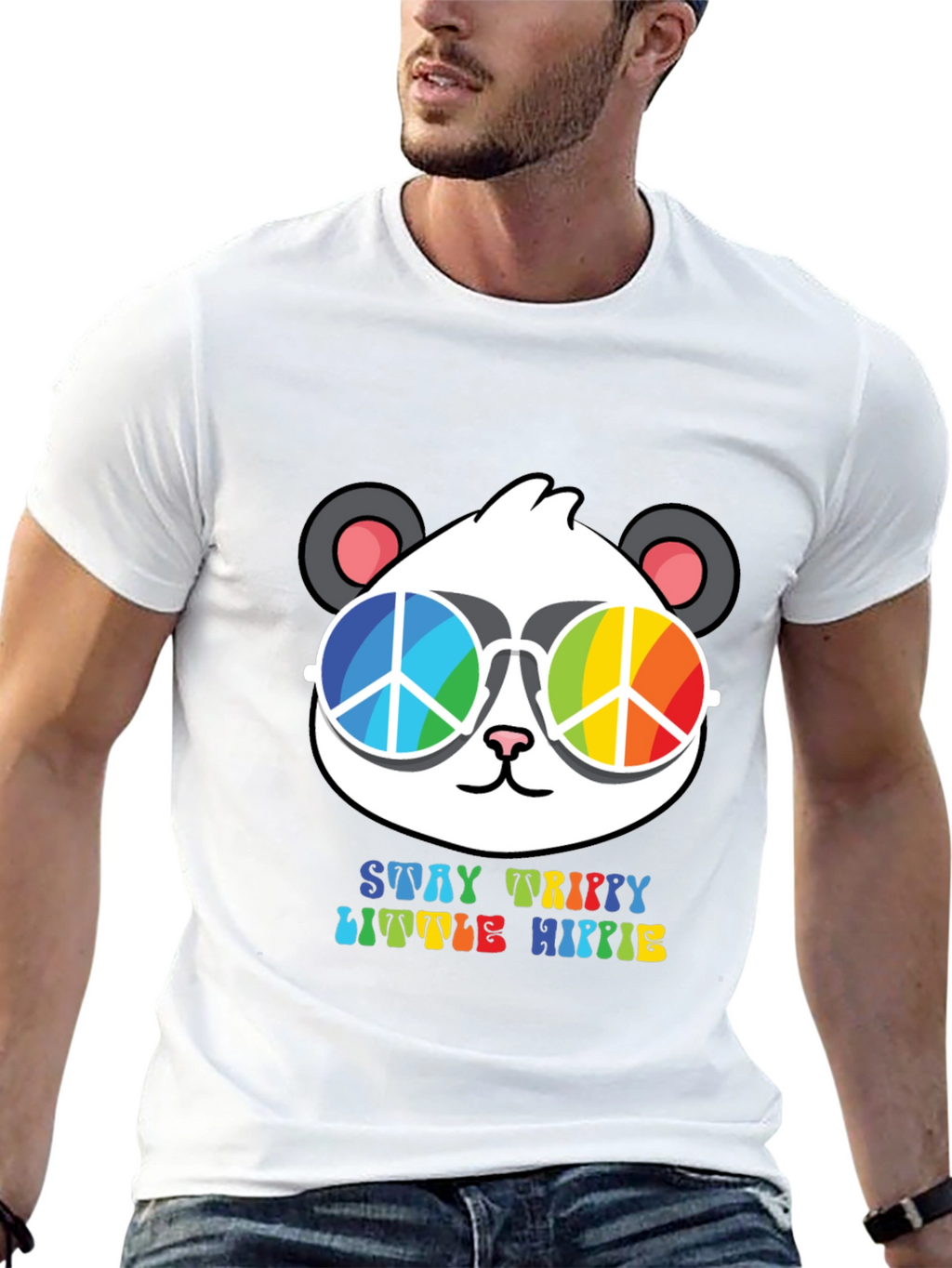 Stay Trippy Panda T-Shirt