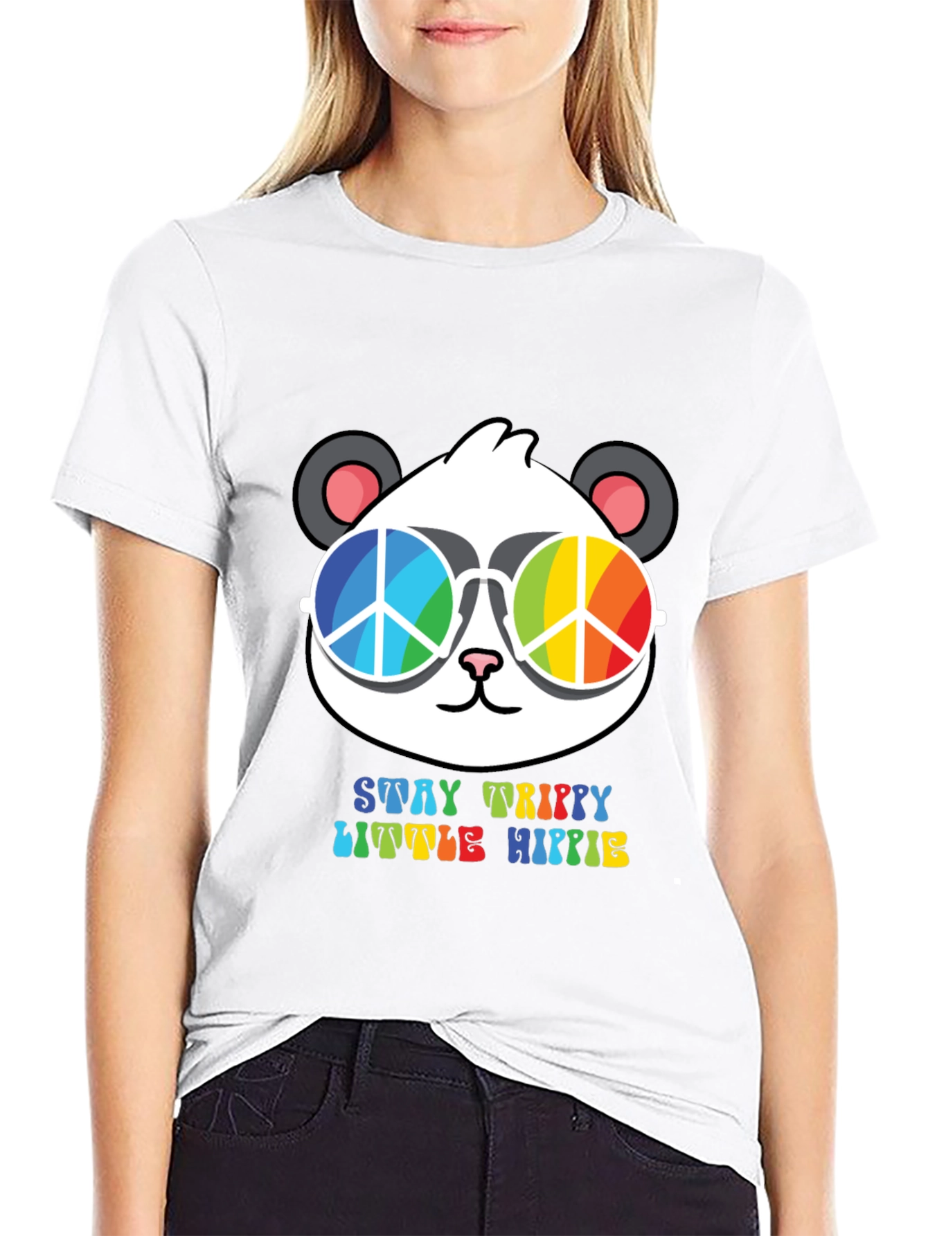 Stay Trippy Panda T-Shirt