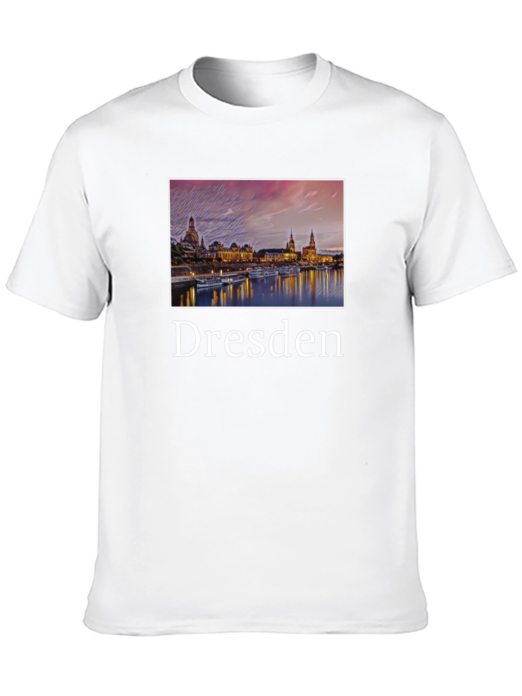 Dresden Skyline Graphic T-Shirt