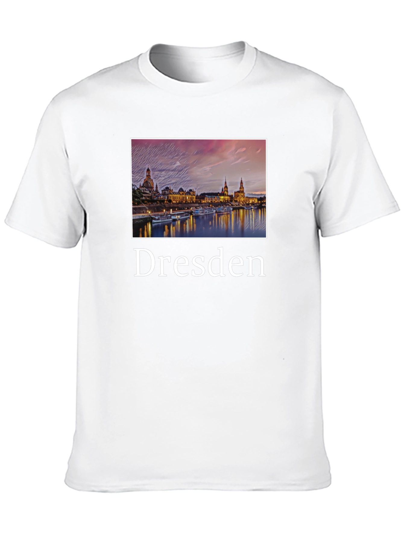 Dresden Skyline Graphic T-Shirt