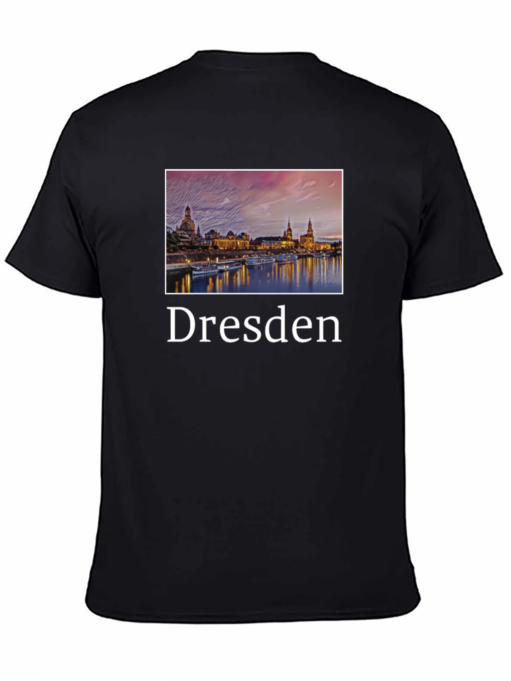 Dresden Skyline Graphic T-Shirt