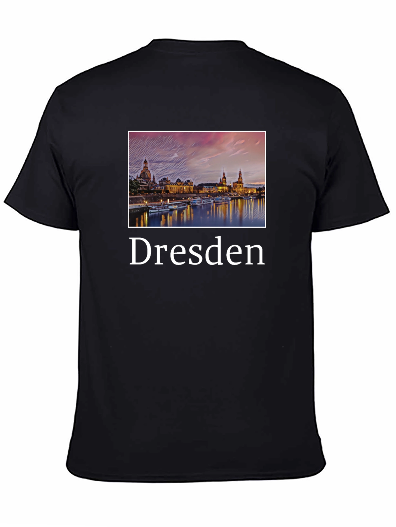 Dresden Skyline Graphic T-Shirt