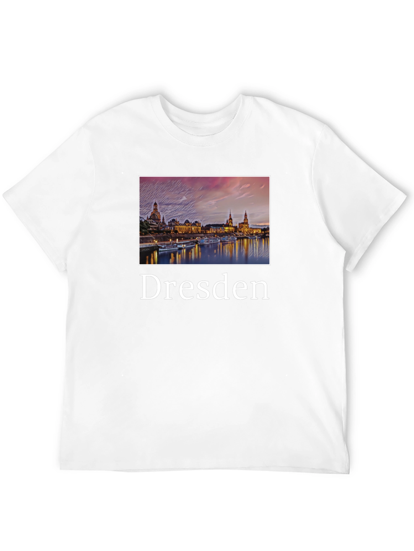 Dresden Skyline Graphic T-Shirt