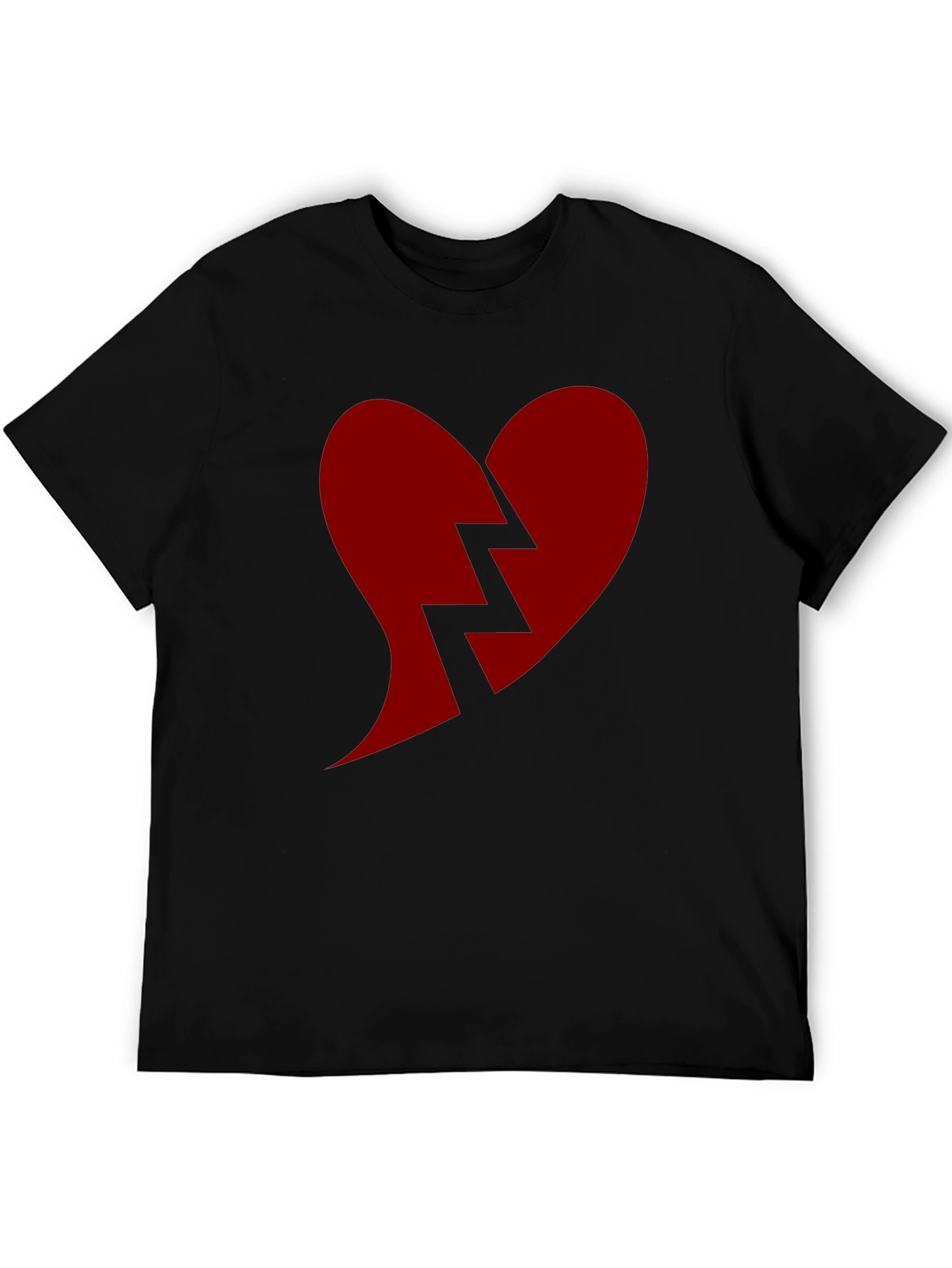 Broken Heart Graphic Tee - Classic Comfort Fit