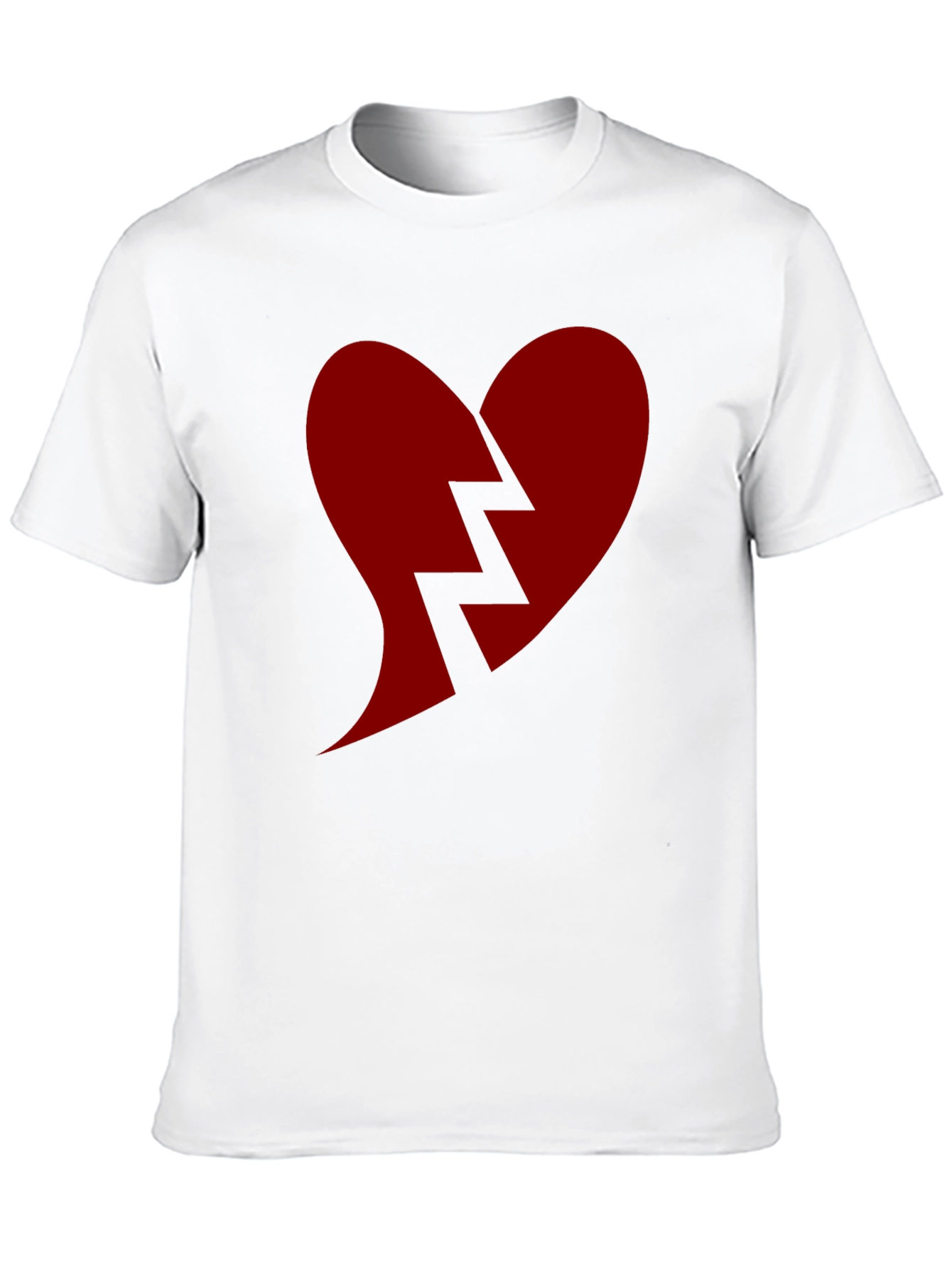 Broken Heart Graphic Tee - Classic Comfort Fit