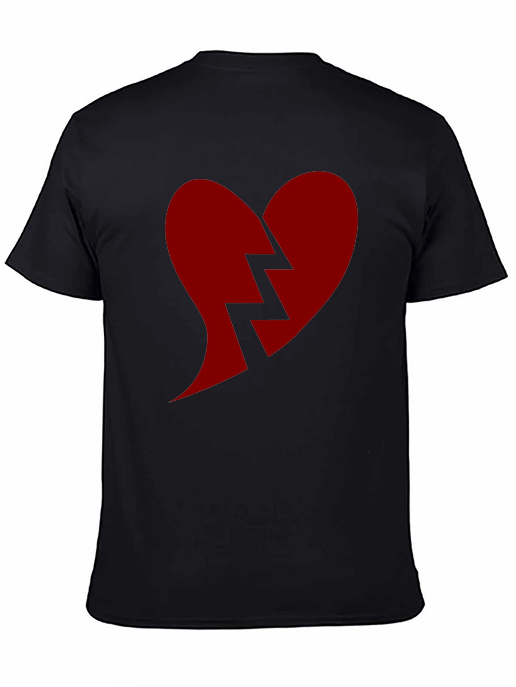 Broken Heart Graphic Tee - Classic Comfort Fit