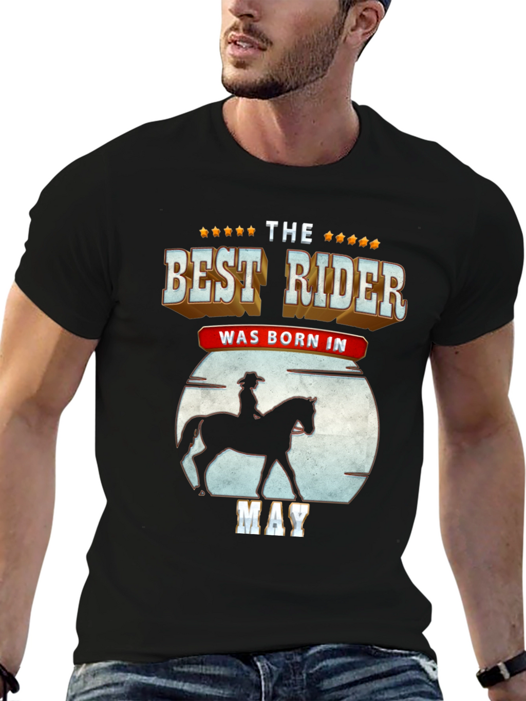 Best Rider Born In May T-Shirt