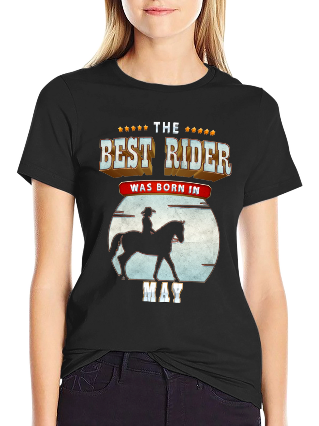 Best Rider Born In May T-Shirt
