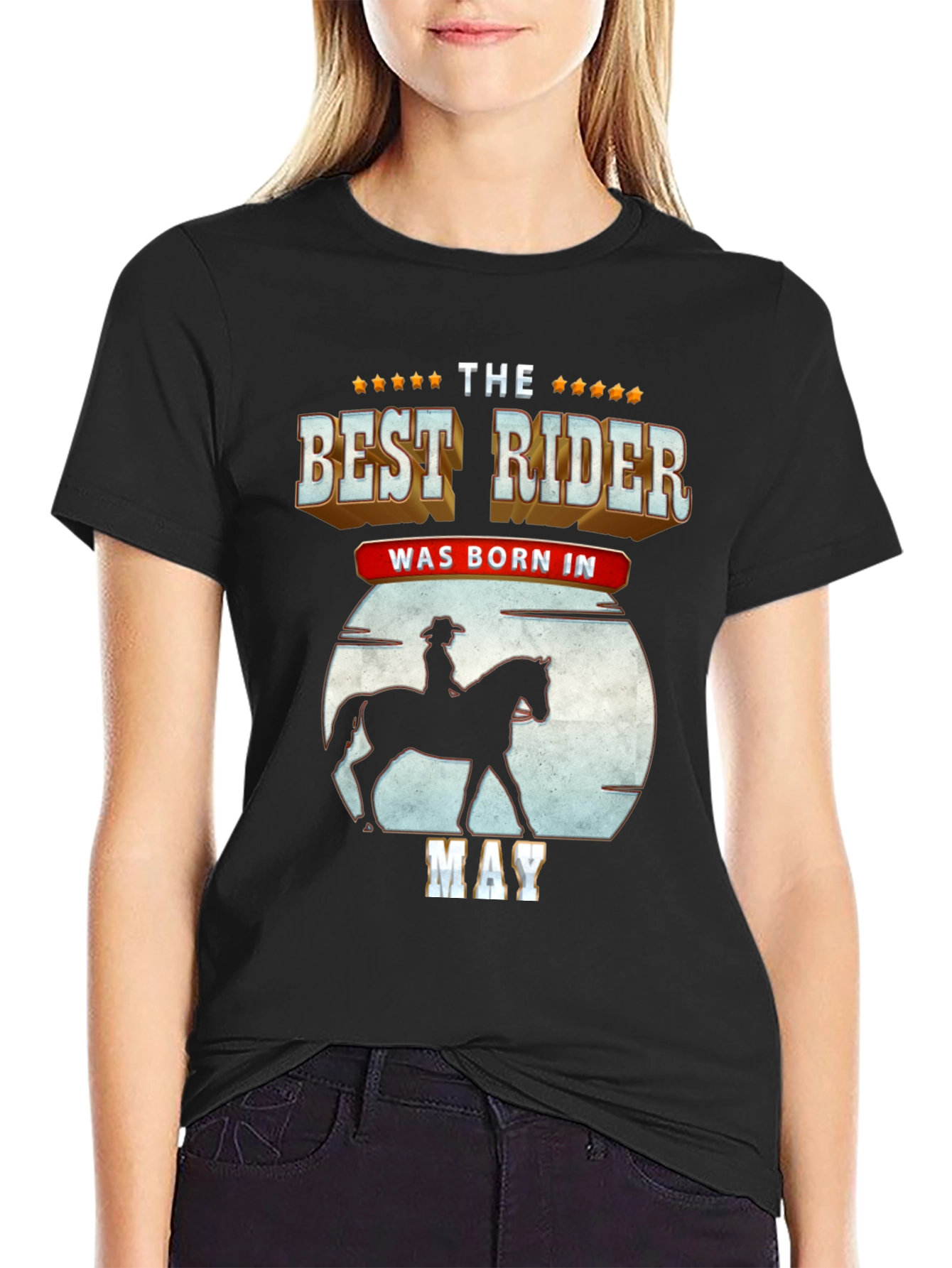 Best Rider Born In May T-Shirt