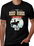 Best Rider Born In May T-Shirt