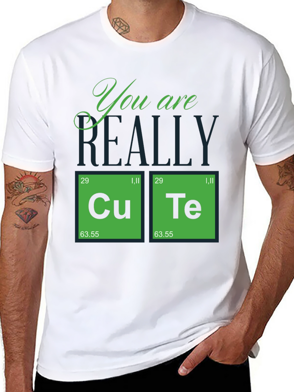 You Are Really Cute Periodic Table T-Shirt