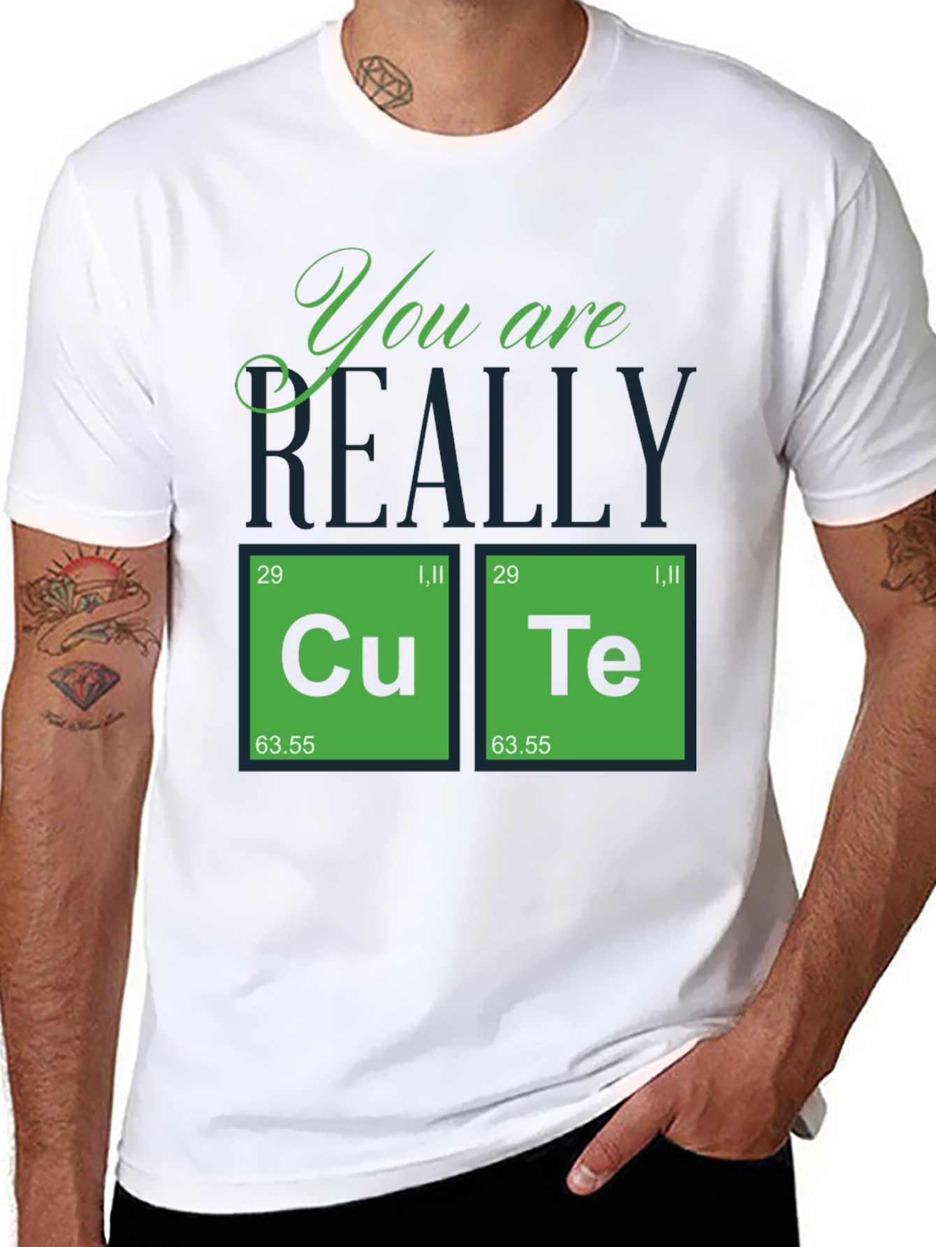 You Are Really Cute Periodic Table T-Shirt