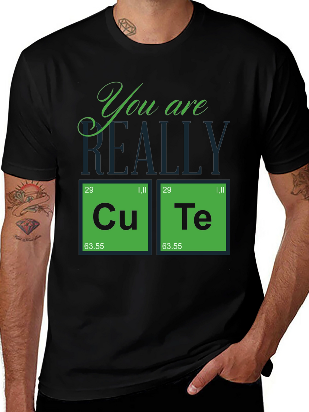 You Are Really Cute Periodic Table T-Shirt