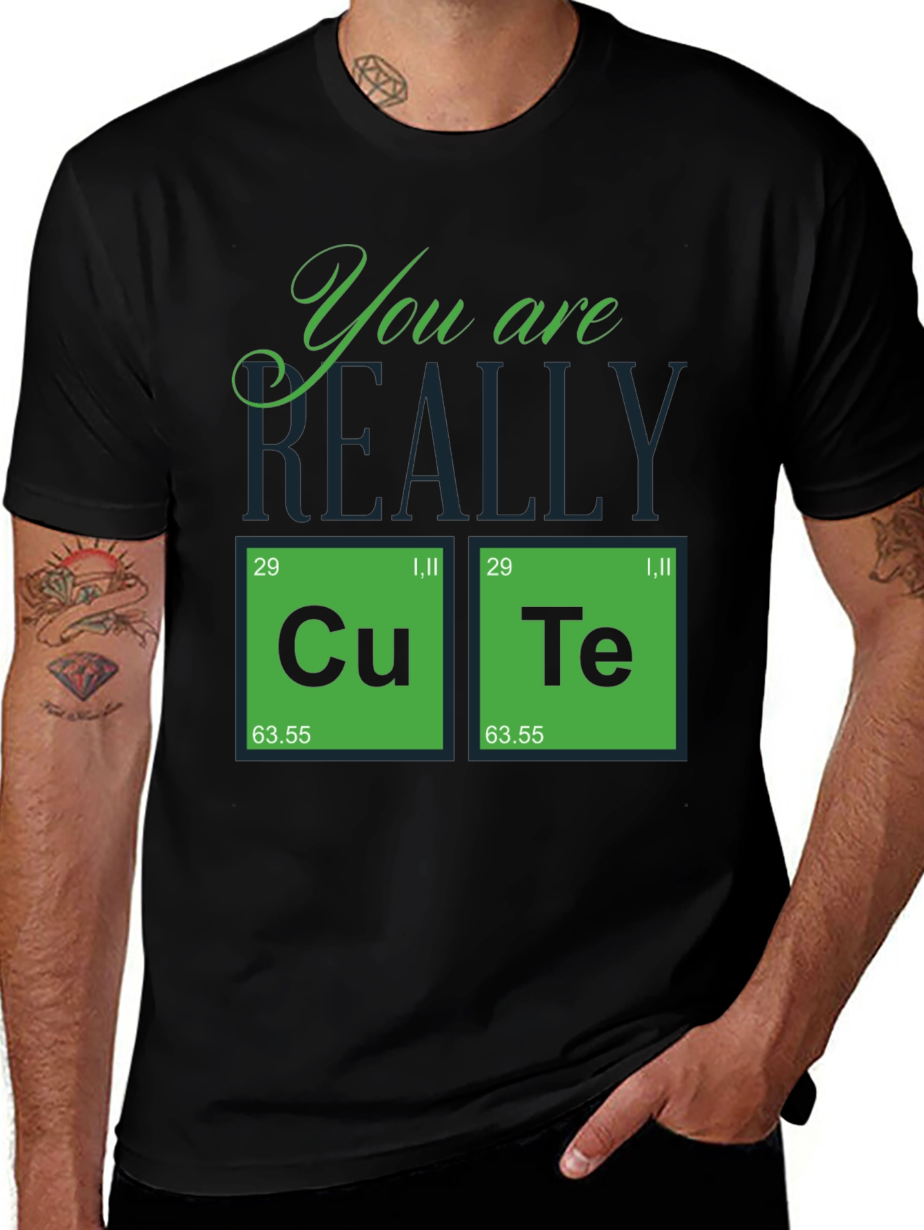 You Are Really Cute Periodic Table T-Shirt