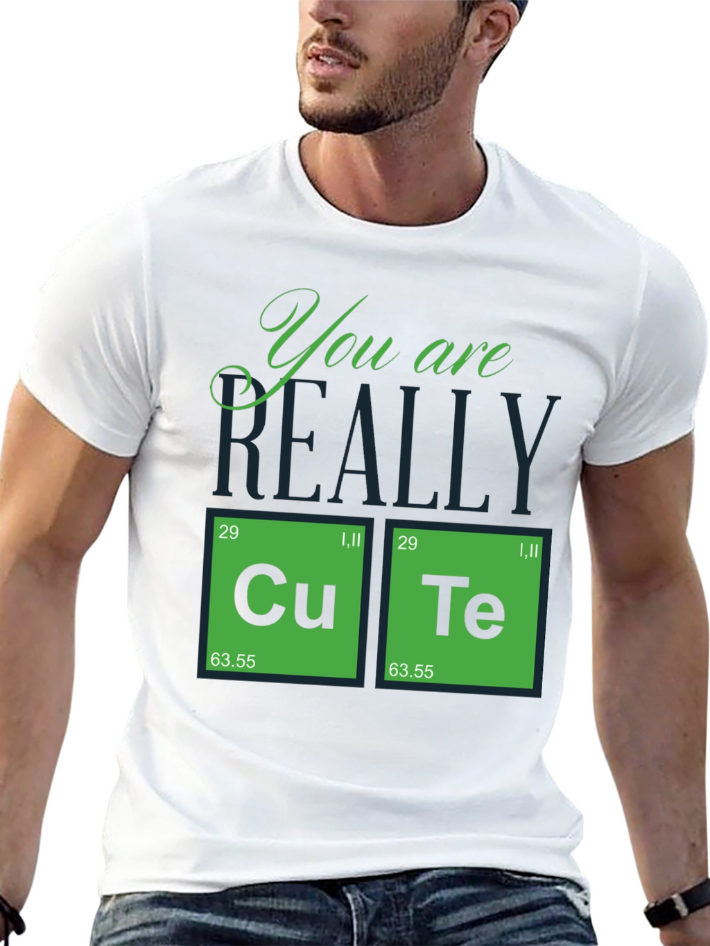 You Are Really Cute Periodic Table T-Shirt