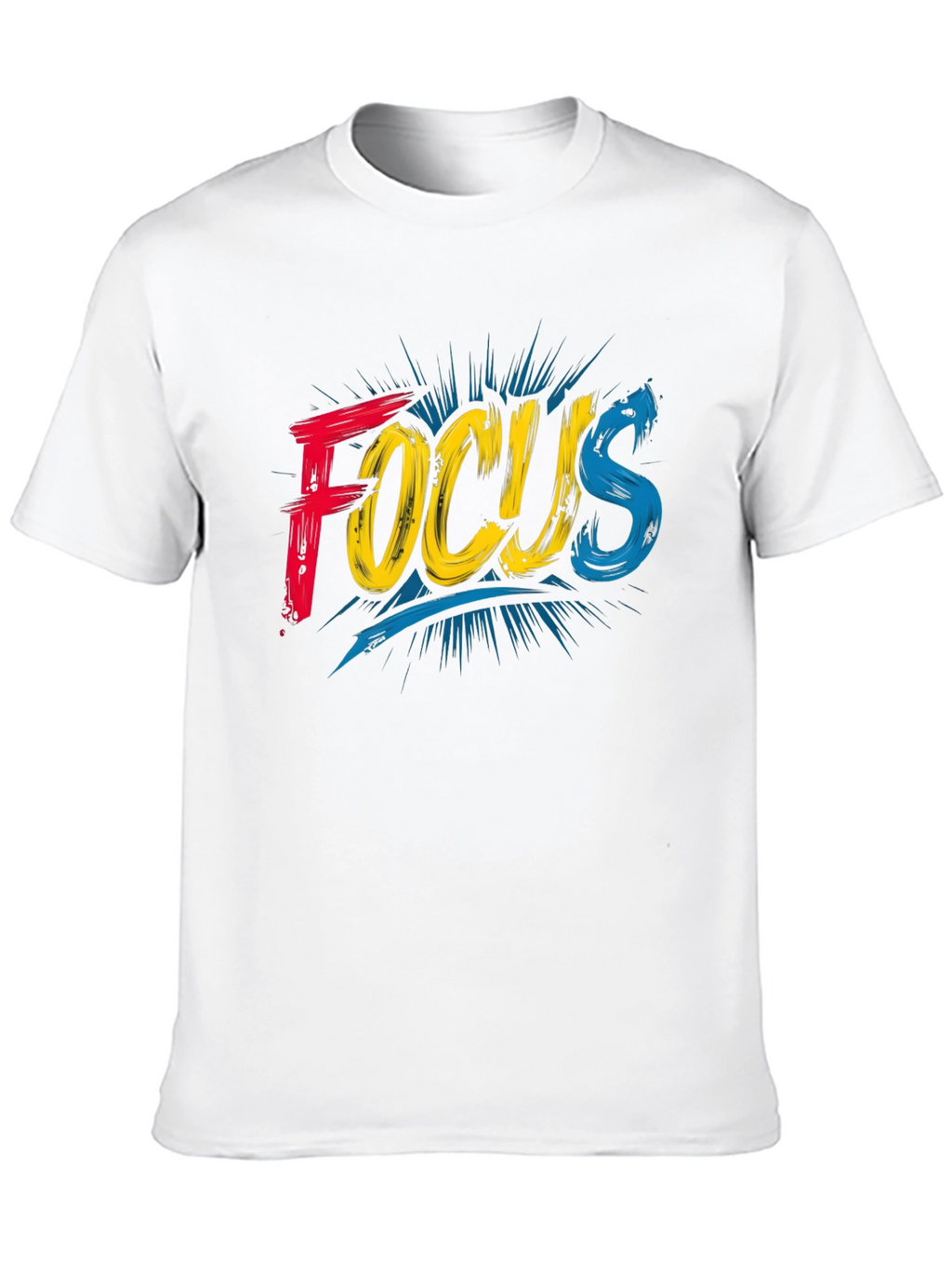 Focus Graphic T-Shirt - Bold Design Comfortable Fit