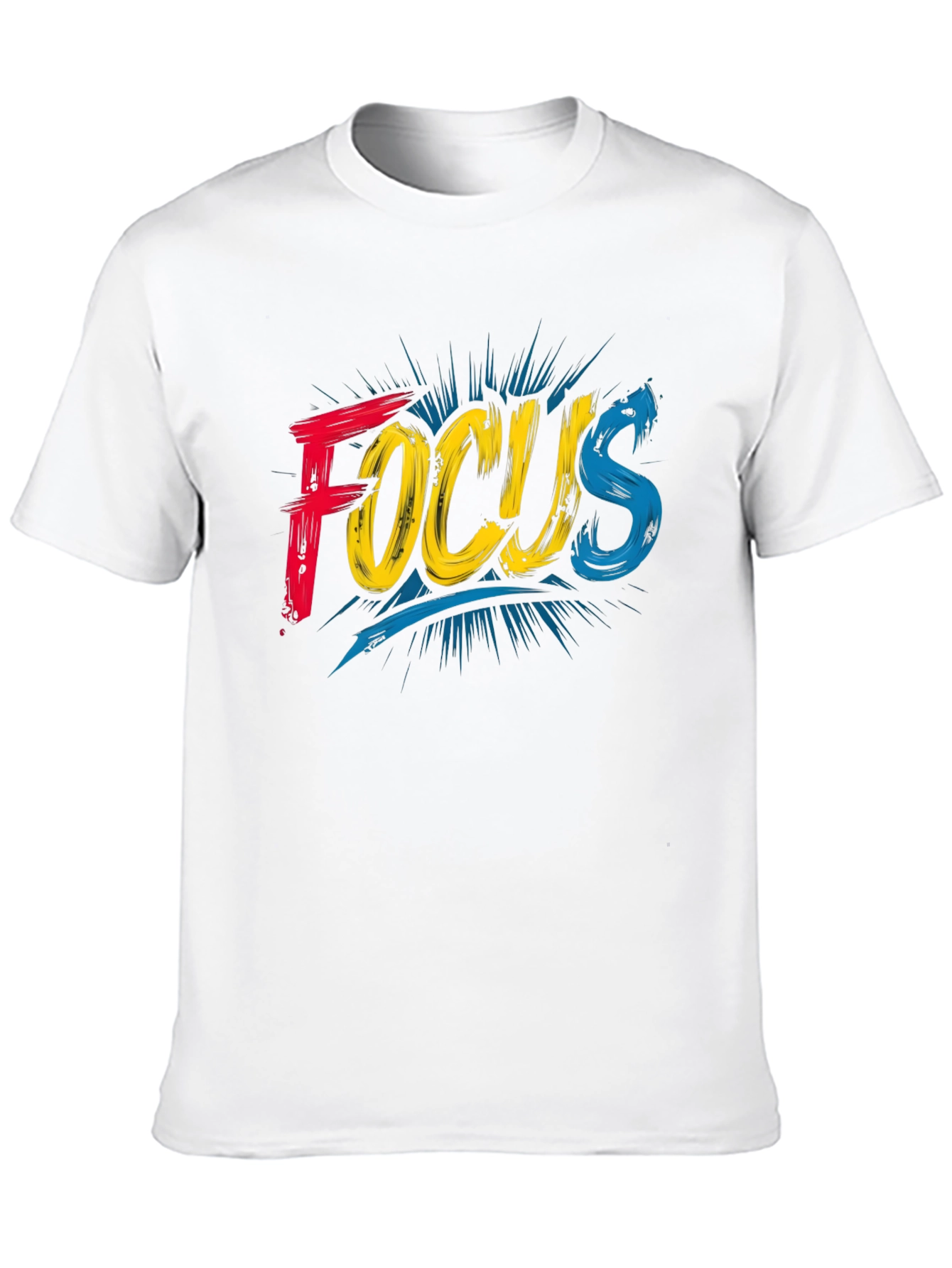 Focus Graphic T-Shirt - Bold Design Comfortable Fit