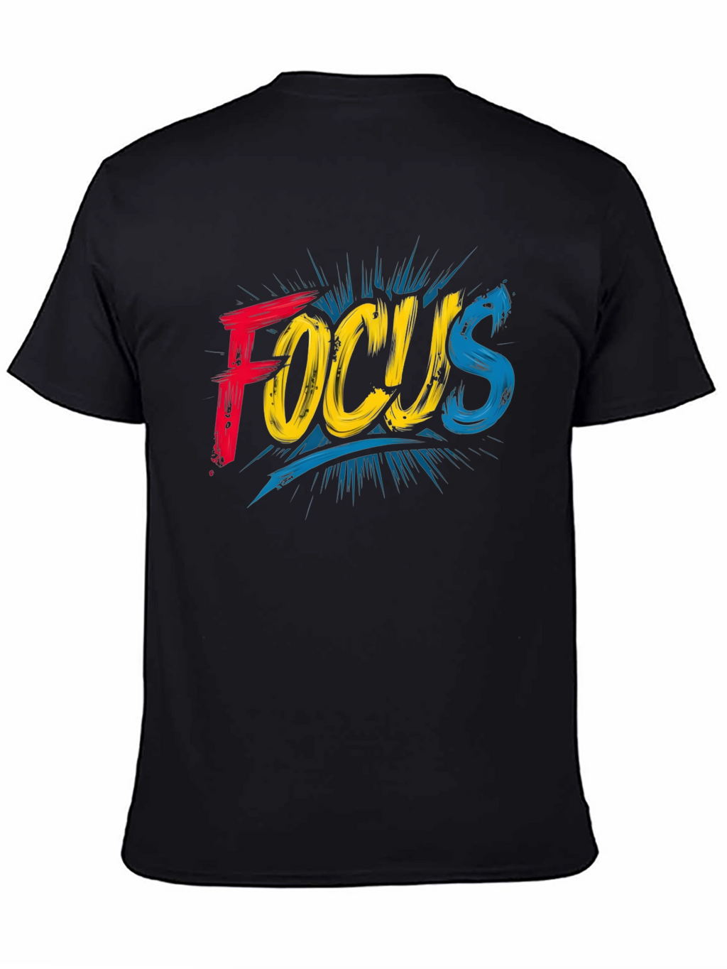 Focus Graphic T-Shirt - Bold Design Comfortable Fit