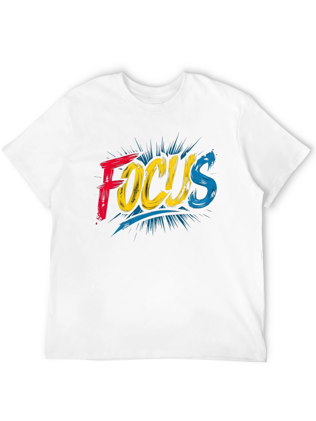 Focus Graphic T-Shirt - Bold Design Comfortable Fit