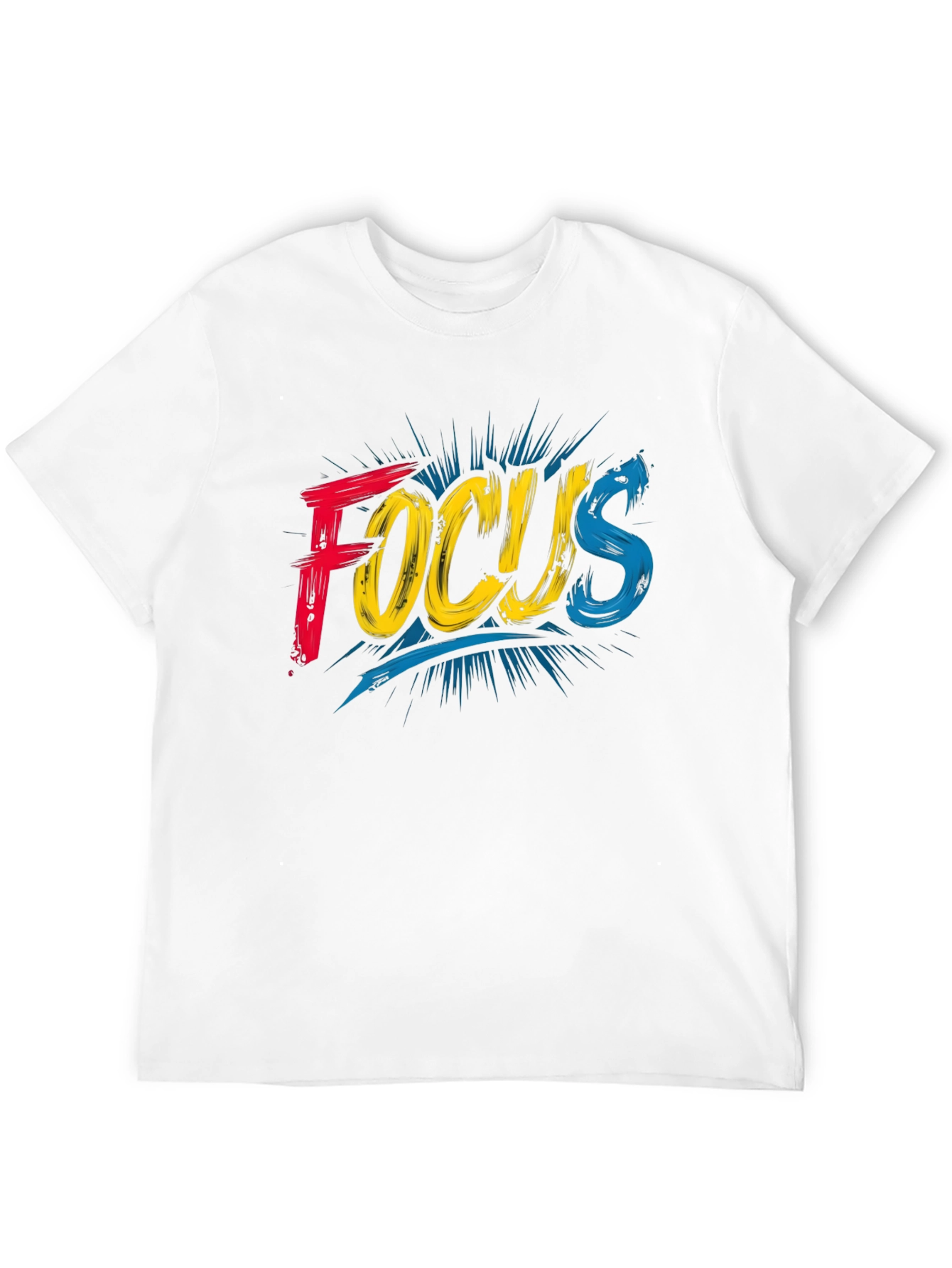 Focus Graphic T-Shirt - Bold Design Comfortable Fit