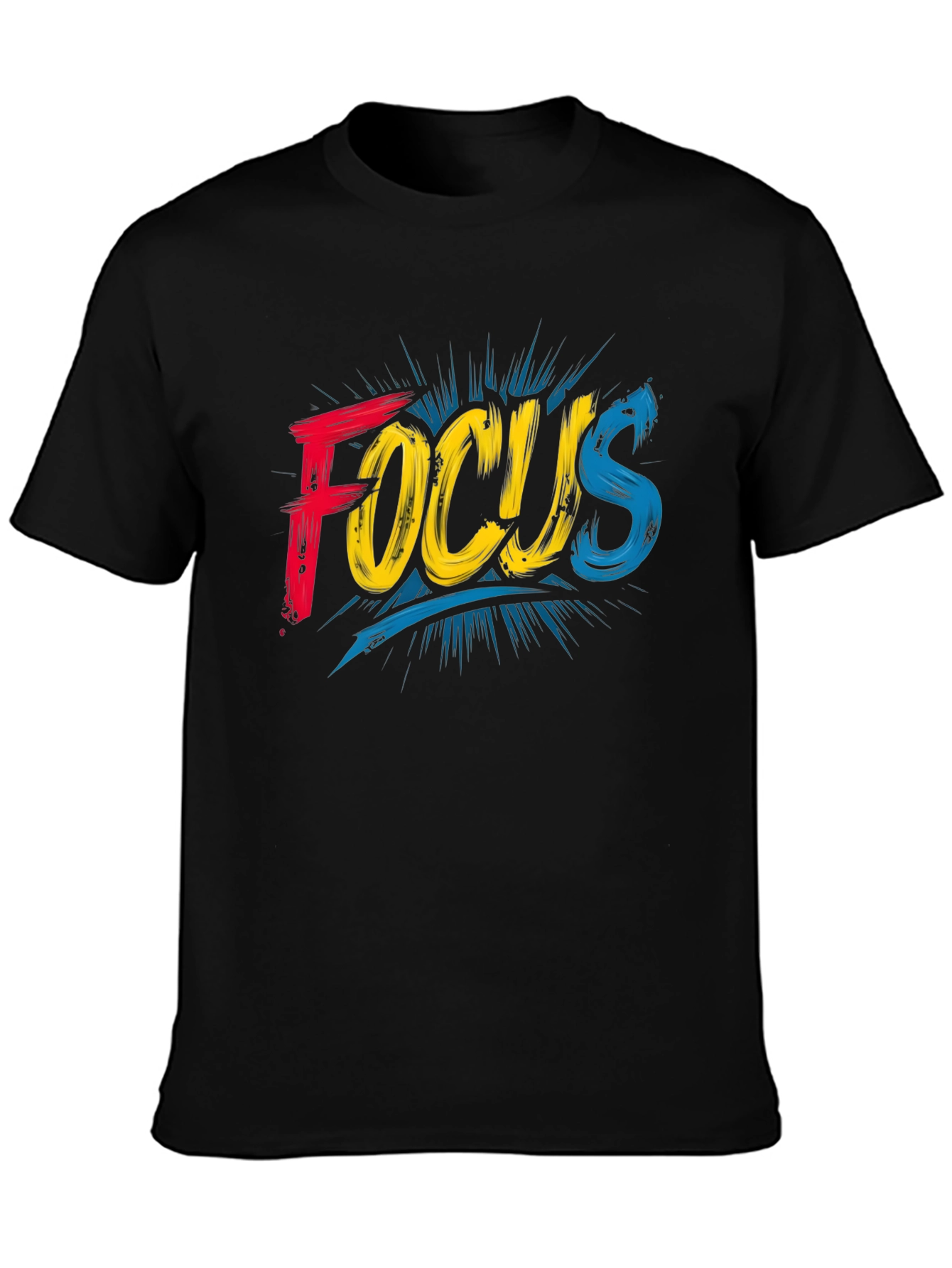 Focus Graphic T-Shirt - Bold Design Comfortable Fit