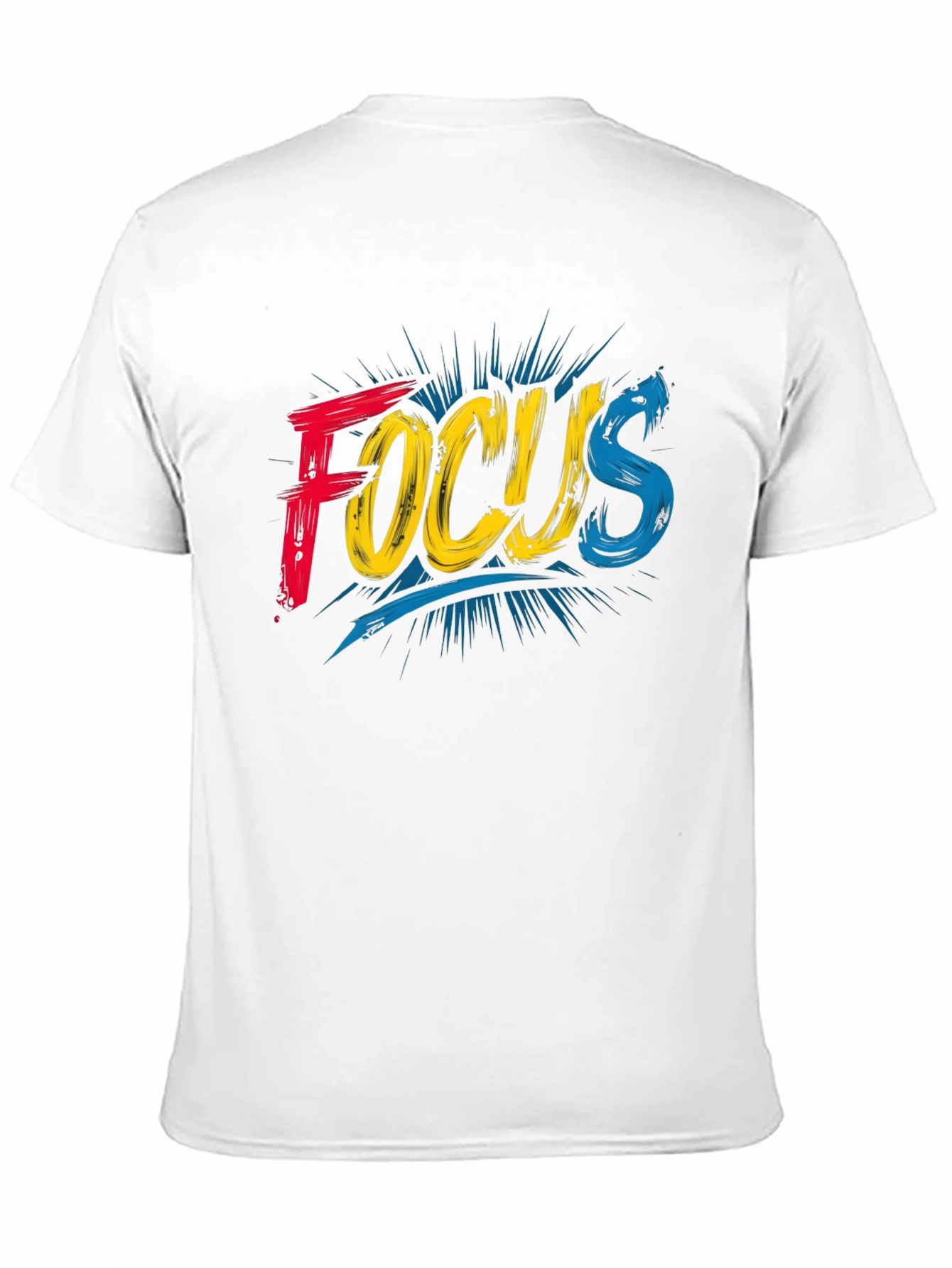 Focus Graphic T-Shirt - Bold Design Comfortable Fit