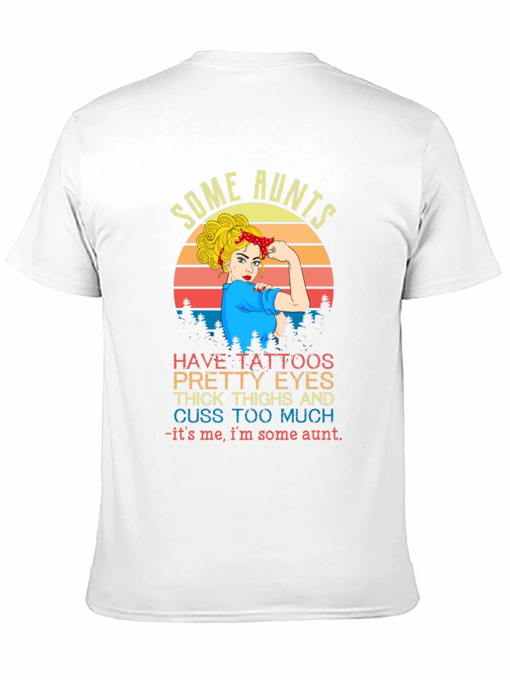 Some Aunts T-Shirt - Tattooed Aunt Graphic Tee