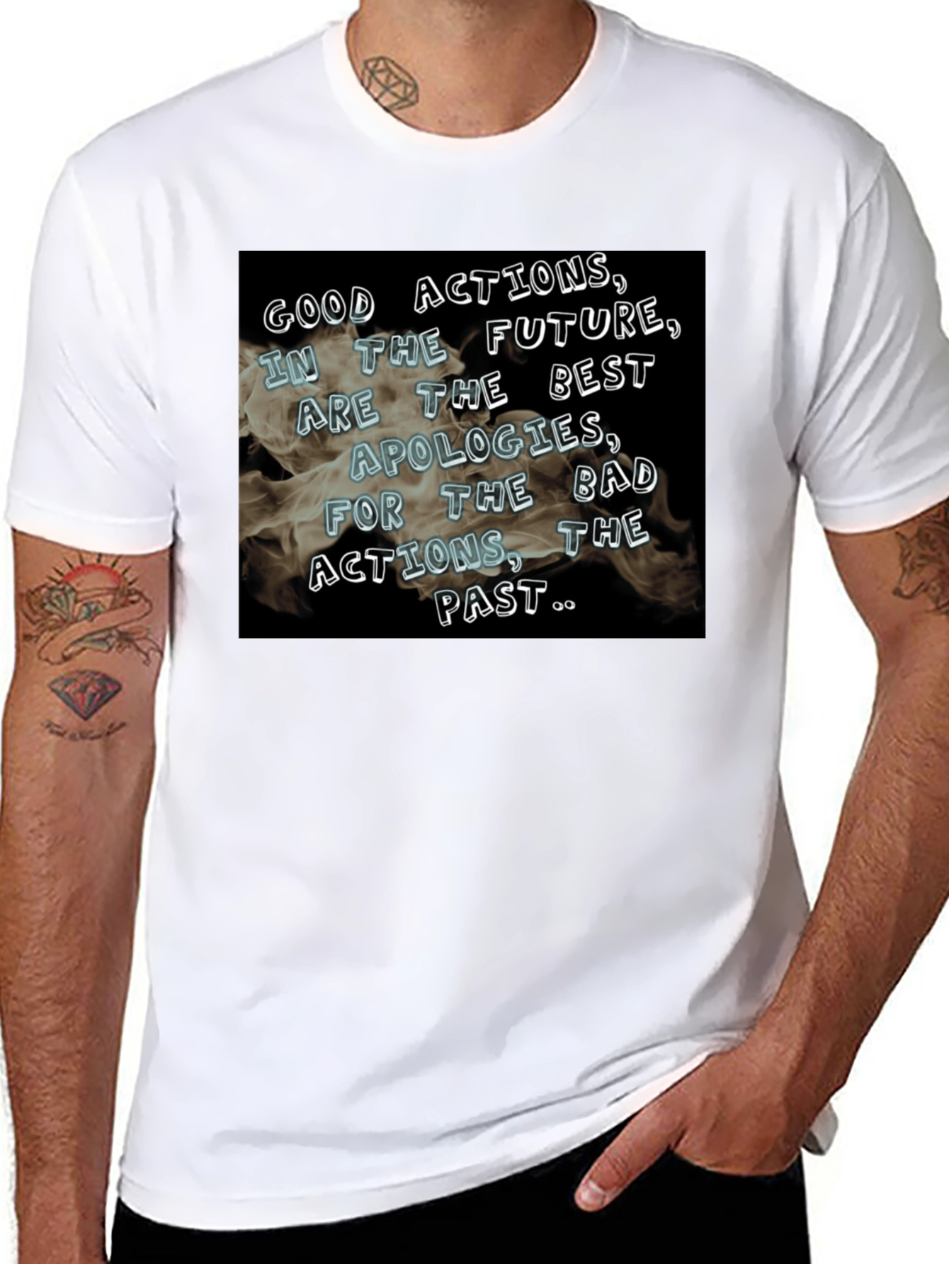 Good Actions Tee: Future Apologies Shirt
