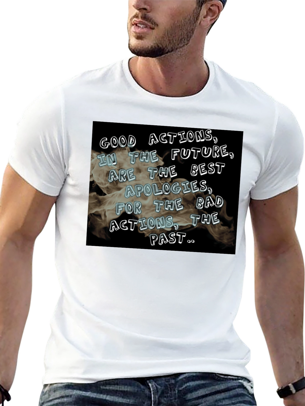 Good Actions Tee: Future Apologies Shirt