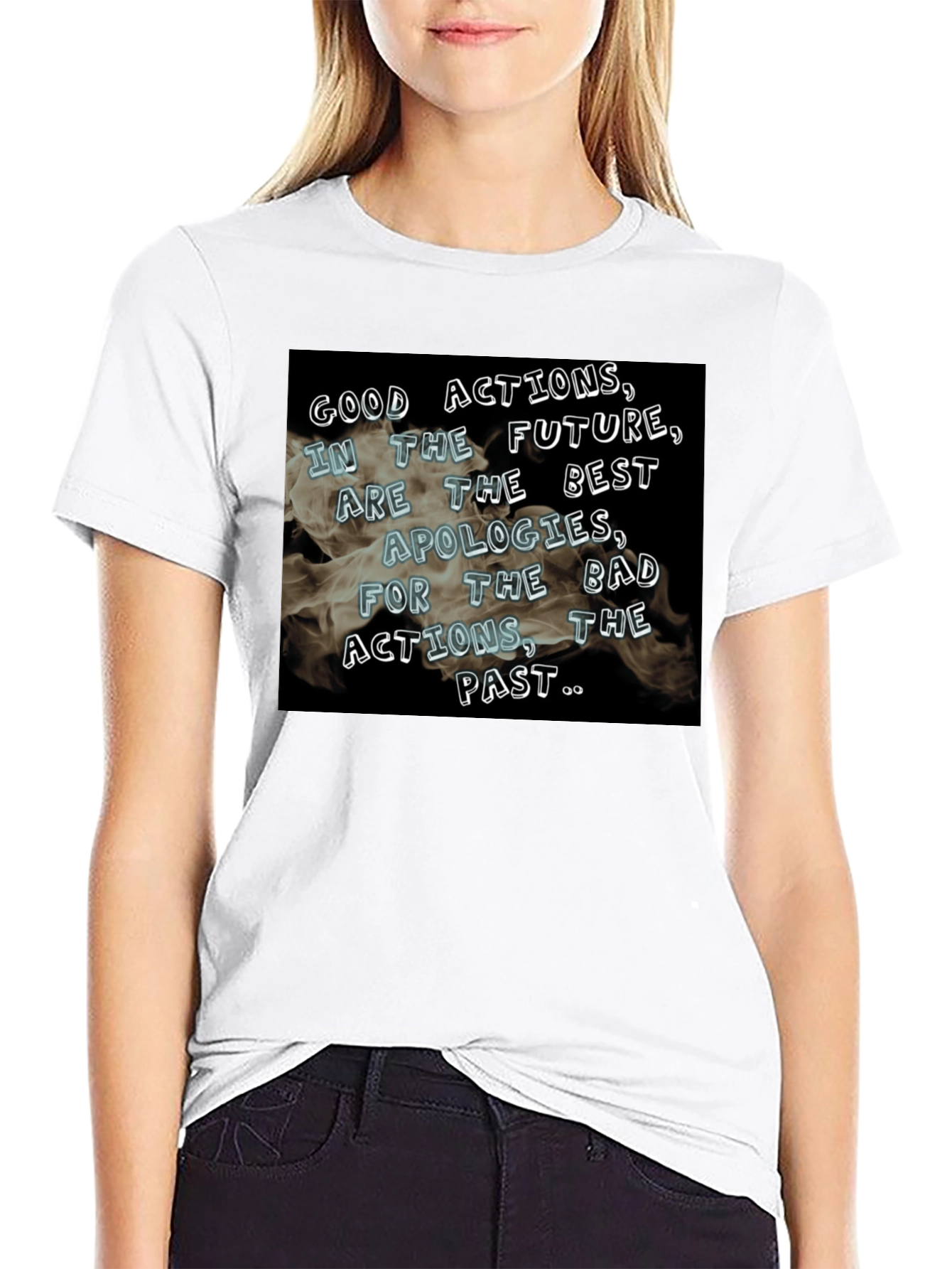 Good Actions Tee: Future Apologies Shirt