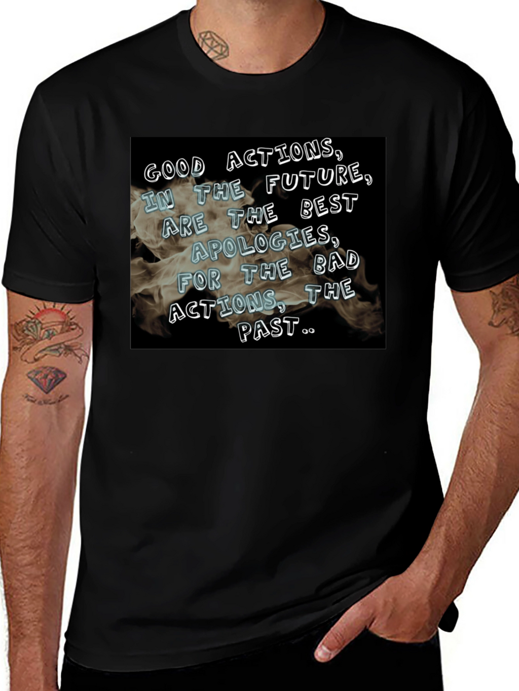 Good Actions Tee: Future Apologies Shirt
